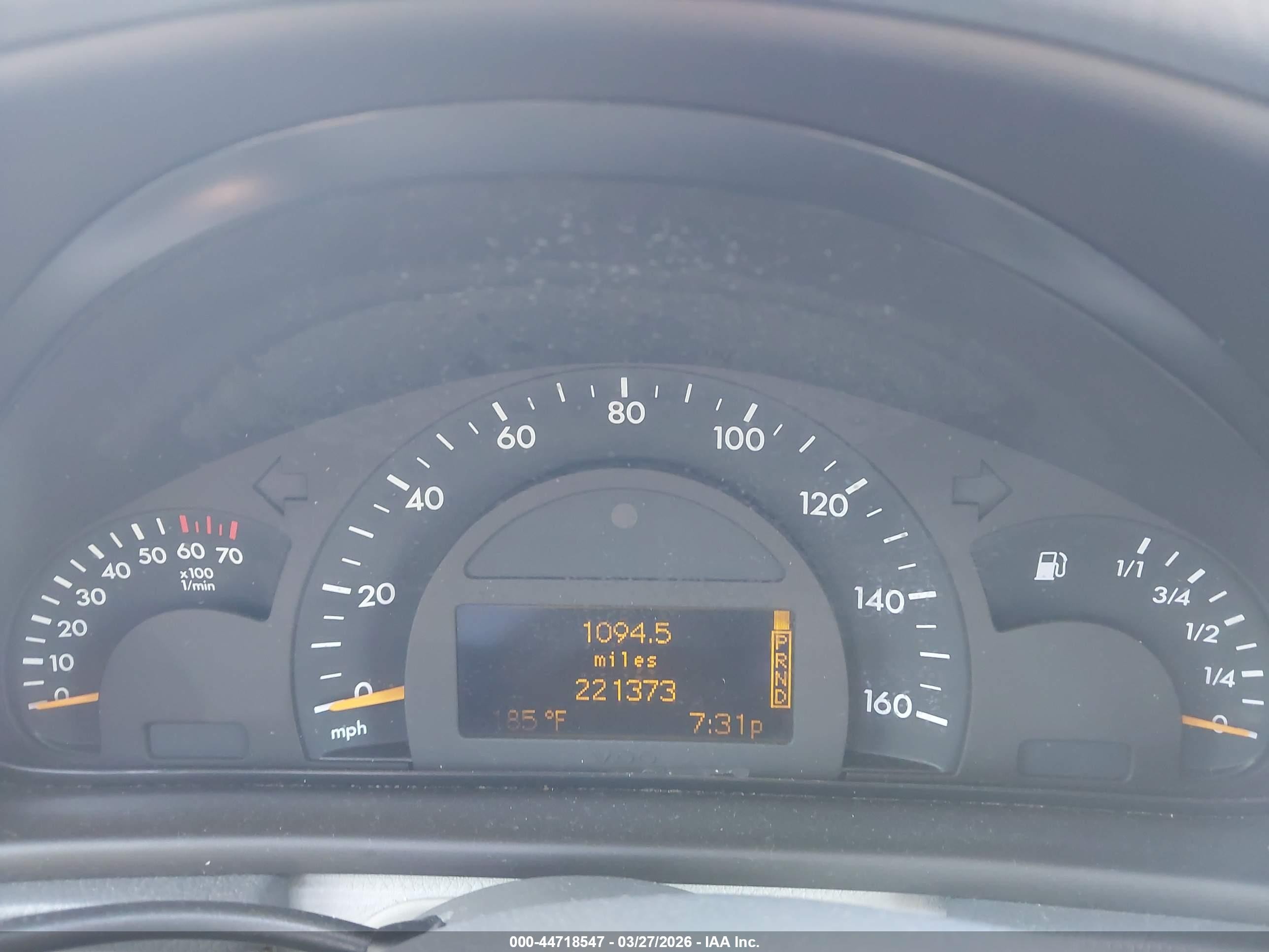 2003 Mercedes-benz C 240   Silver vin: WDBRF61JX3F361705
