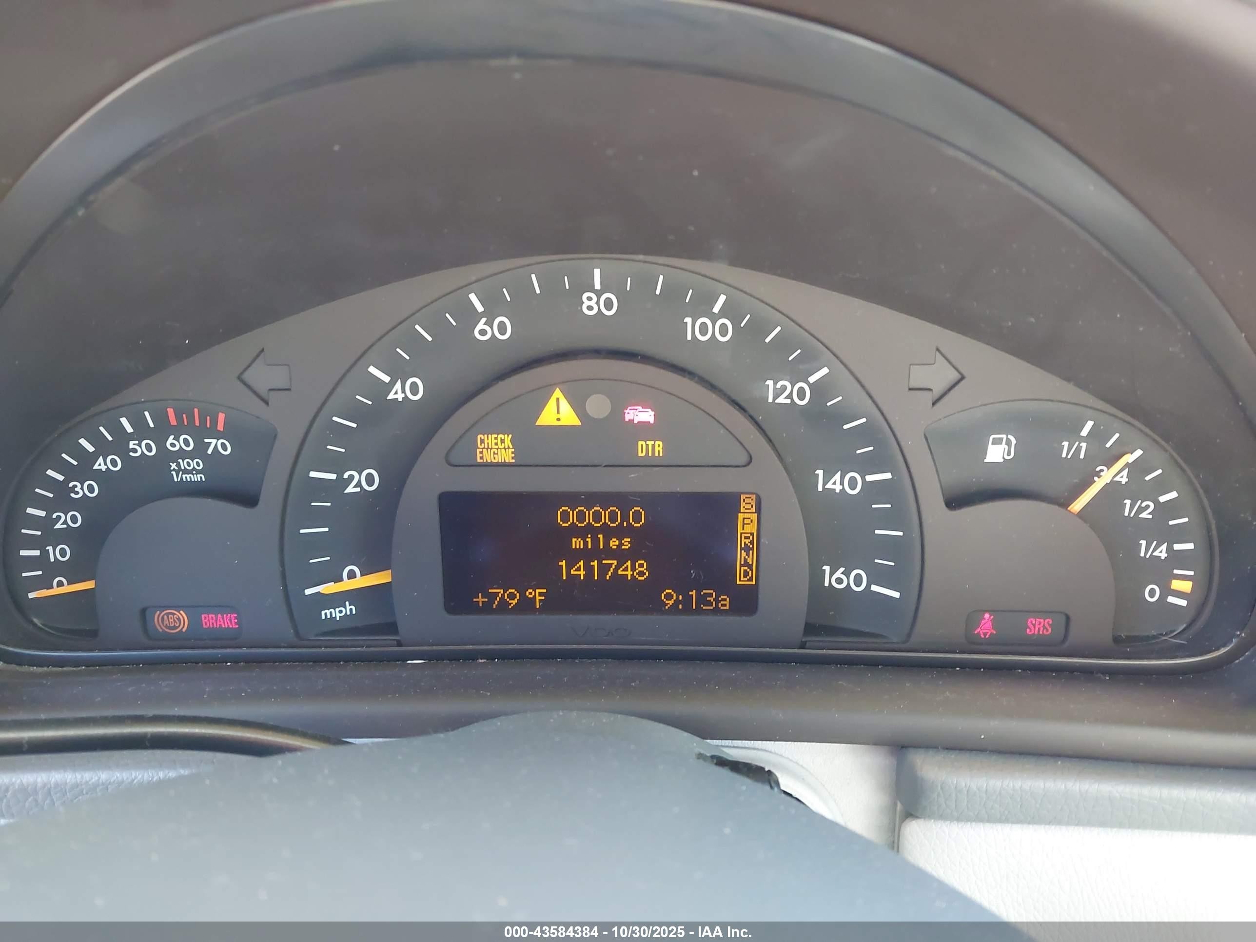 2003 Mercedes-benz C 240   Silver vin: WDBRF61JX3F395837