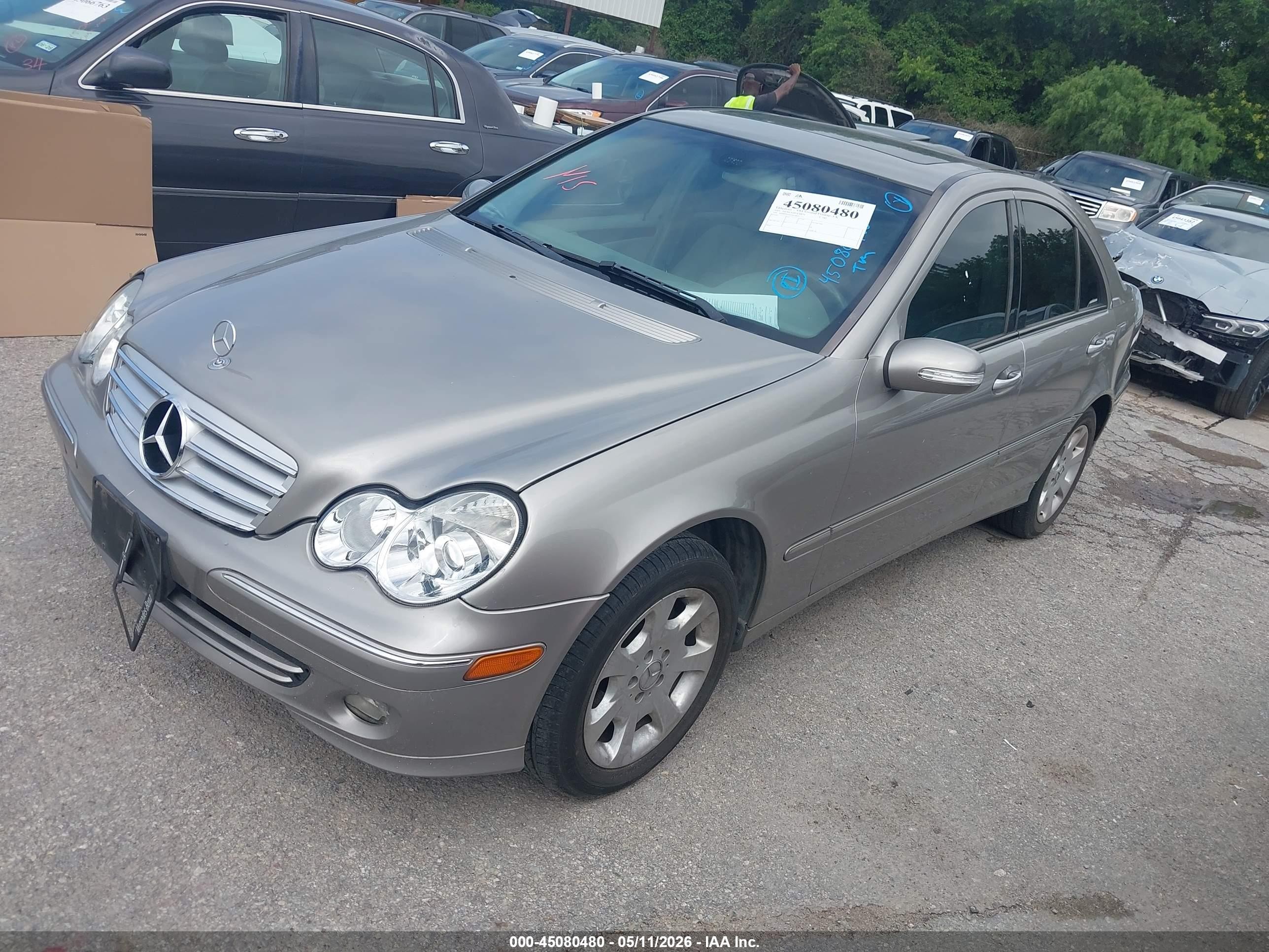 2005 Mercedes-benz C 240 Luxury Gray vin: WDBRF61JX5A678657