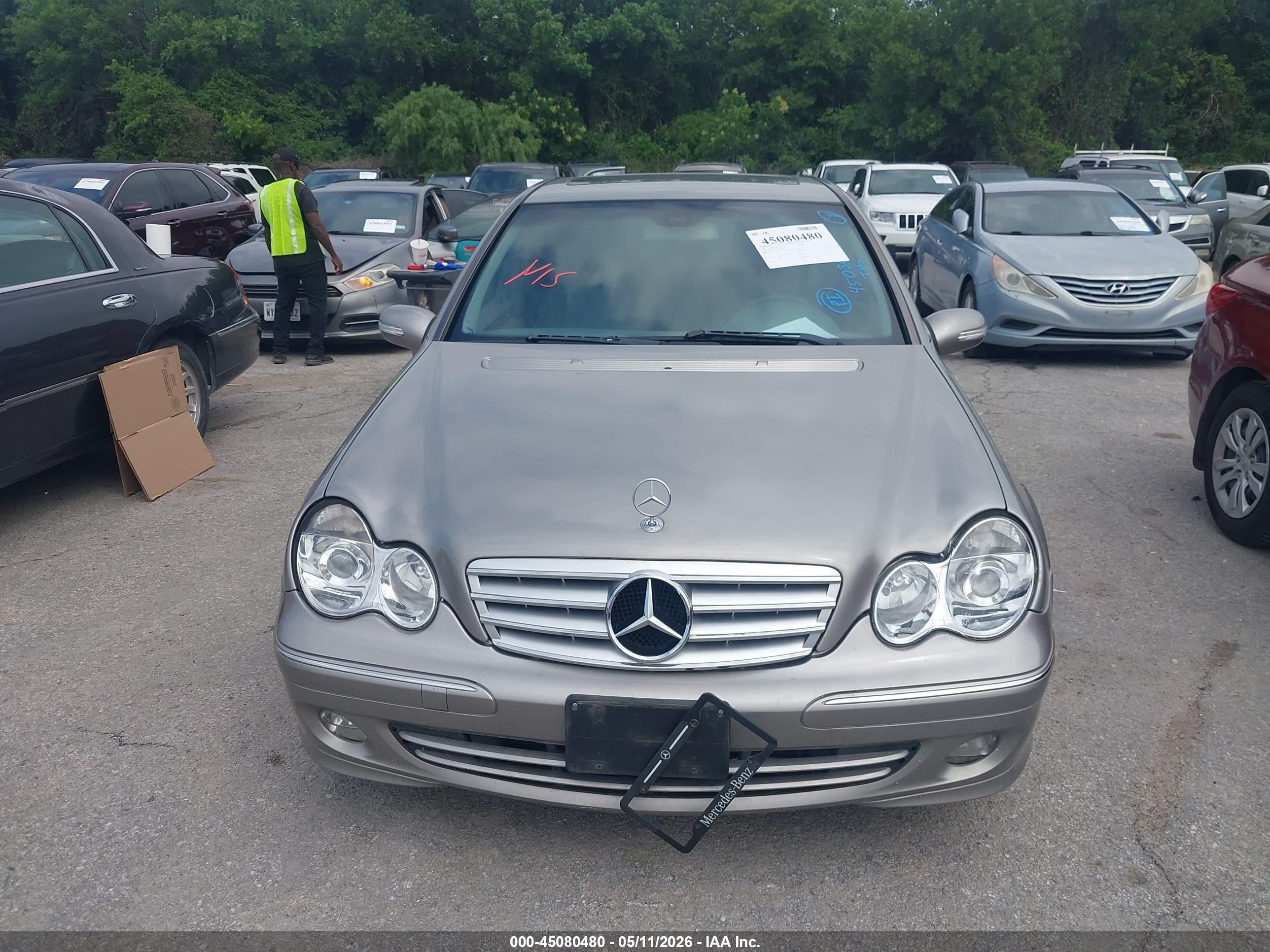 2005 Mercedes-benz C 240 Luxury Gray vin: WDBRF61JX5A678657