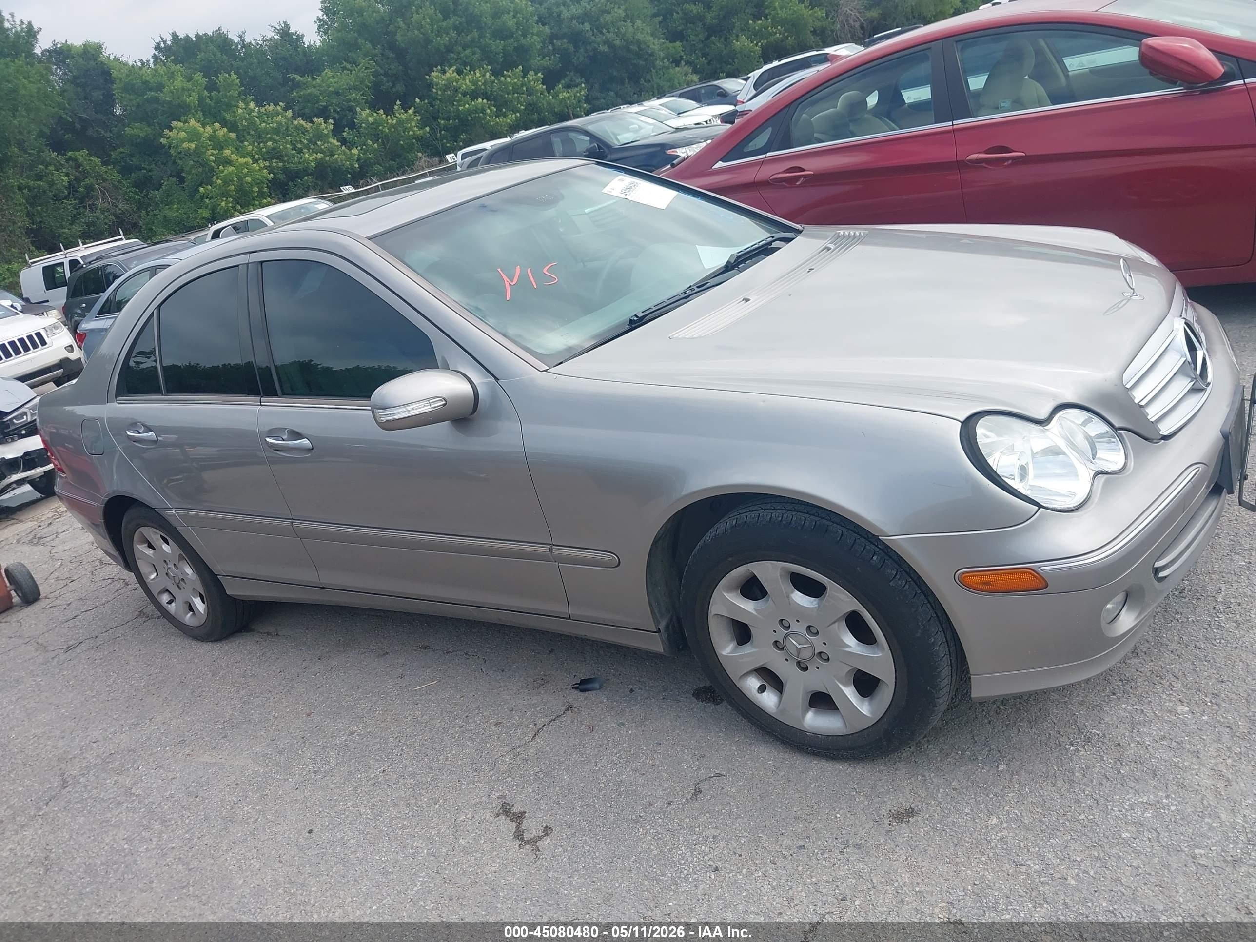2005 Mercedes-benz C 240 Luxury Gray vin: WDBRF61JX5A678657