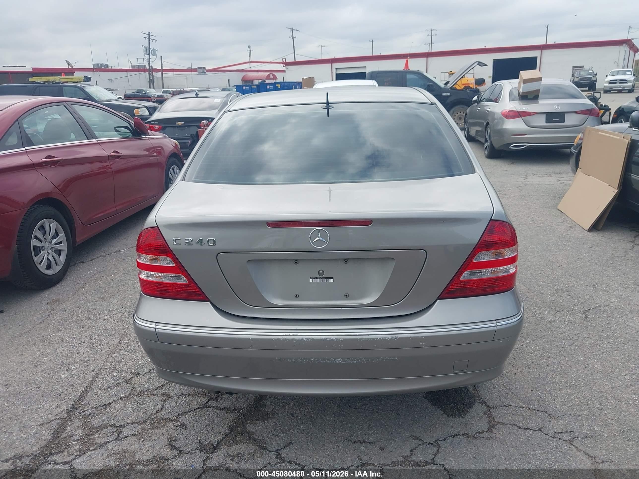 2005 Mercedes-benz C 240 Luxury Gray vin: WDBRF61JX5A678657