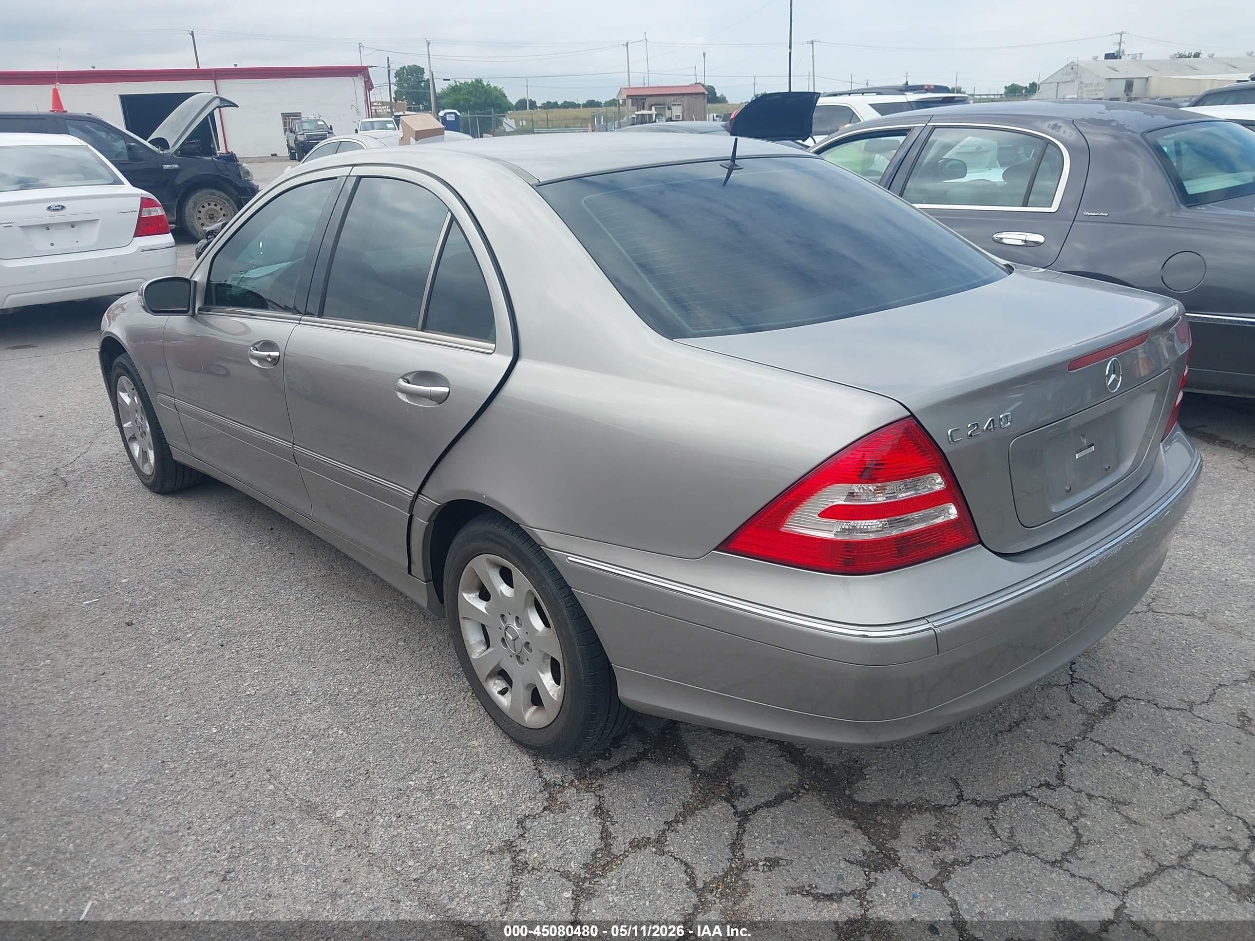 2005 Mercedes-benz C 240 Luxury Gray vin: WDBRF61JX5A678657