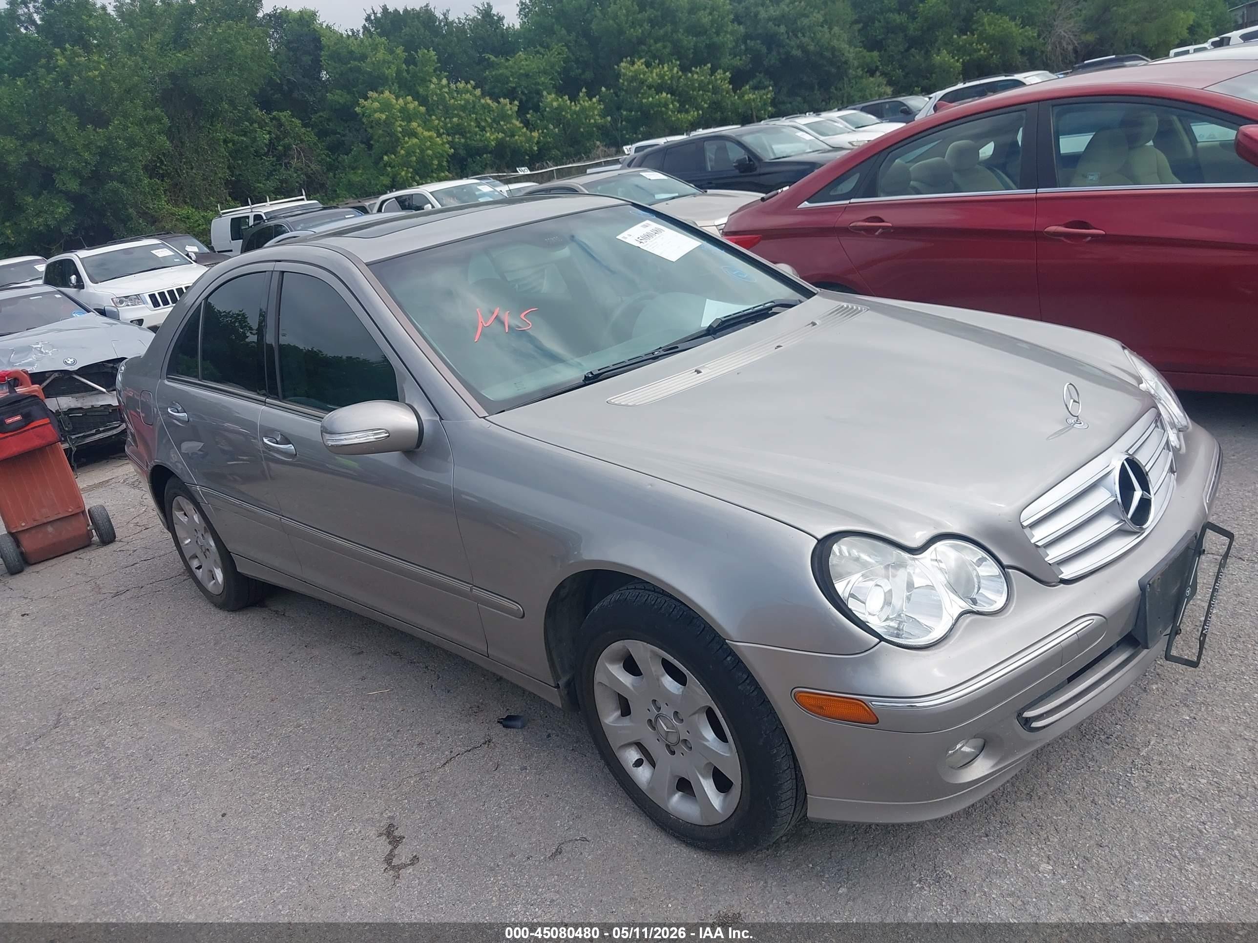 2005 Mercedes-benz C 240 Luxury Gray vin: WDBRF61JX5A678657