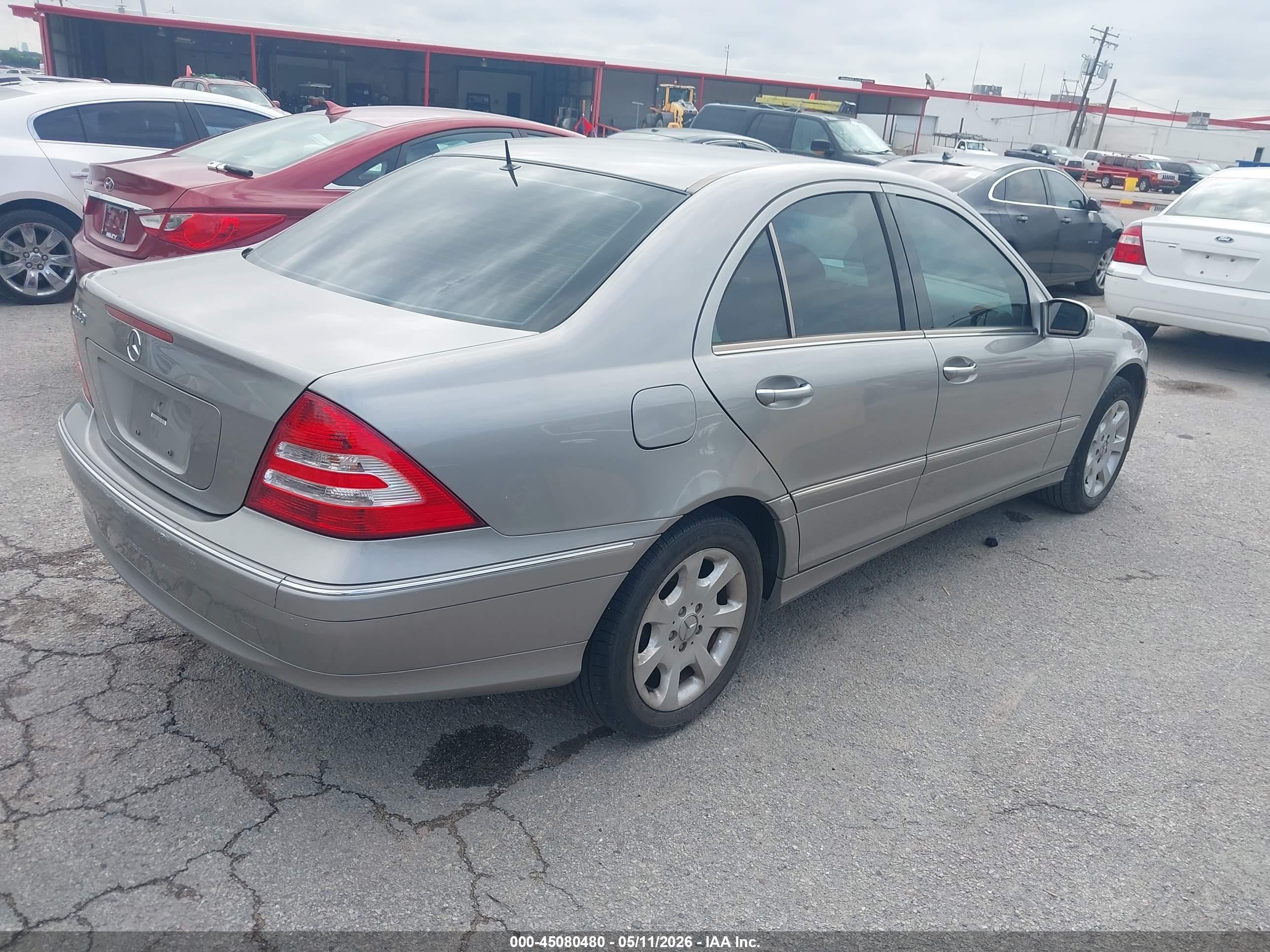 2005 Mercedes-benz C 240 Luxury Gray vin: WDBRF61JX5A678657