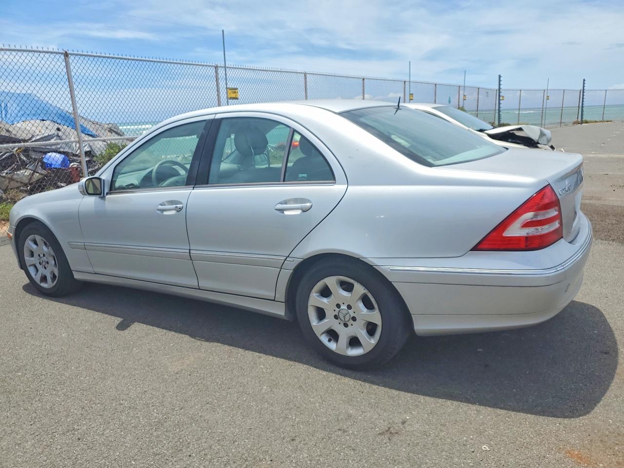 2005 Mercedes-benz C 240 Silver vin: WDBRF61JX5F610085