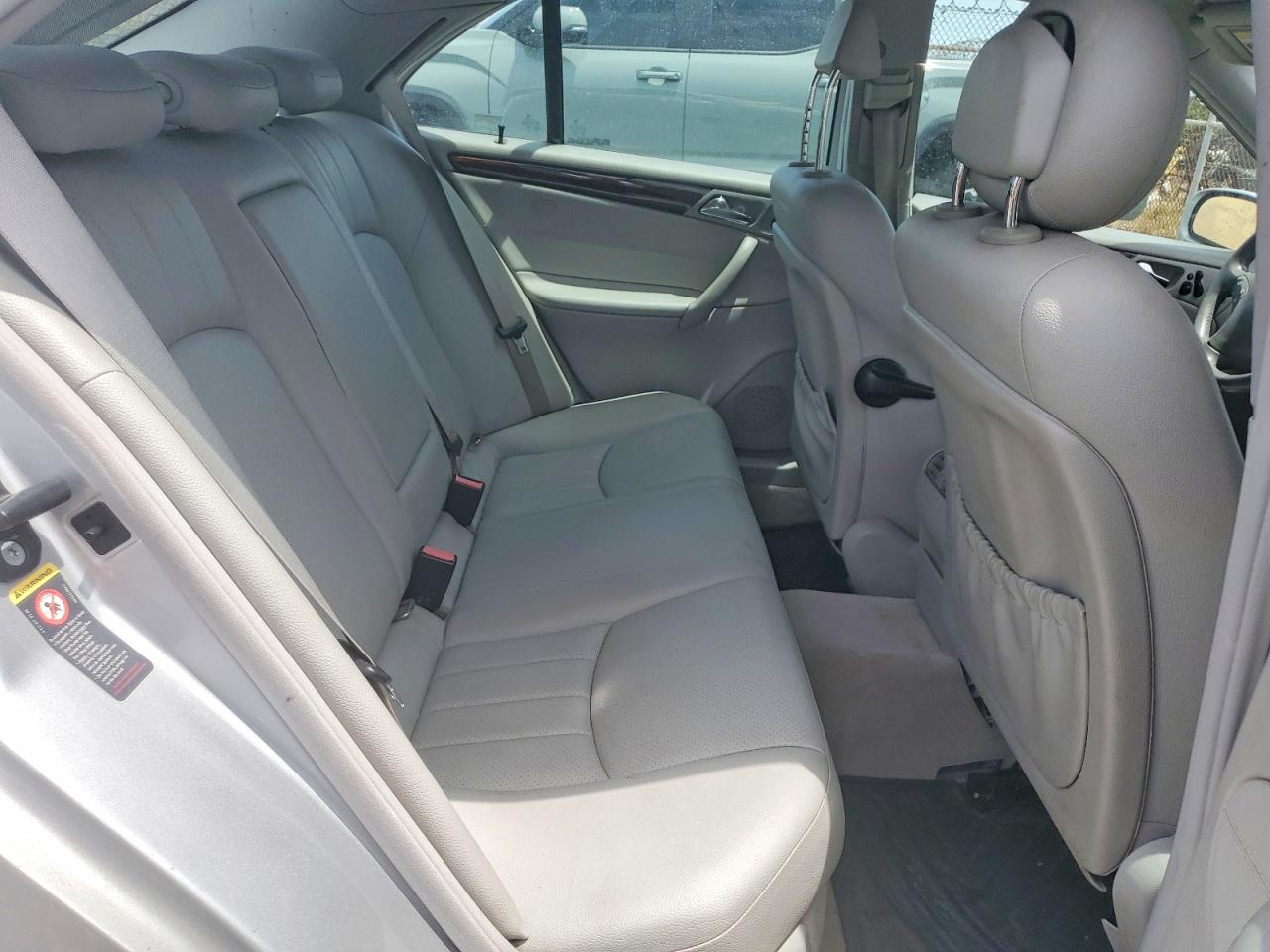 2005 Mercedes-benz C 240 Silver vin: WDBRF61JX5F610085