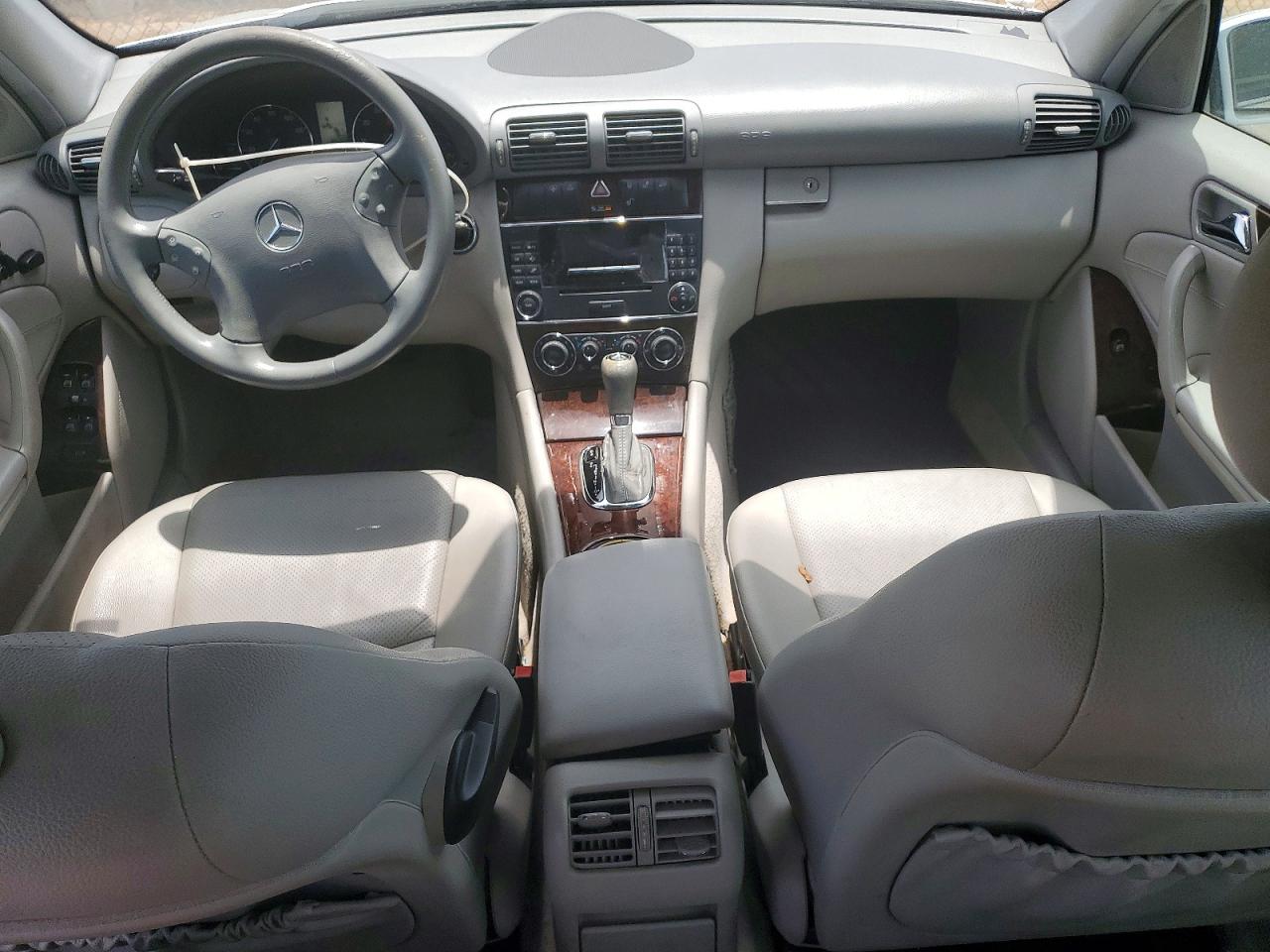 2005 Mercedes-benz C 240 Silver vin: WDBRF61JX5F610085