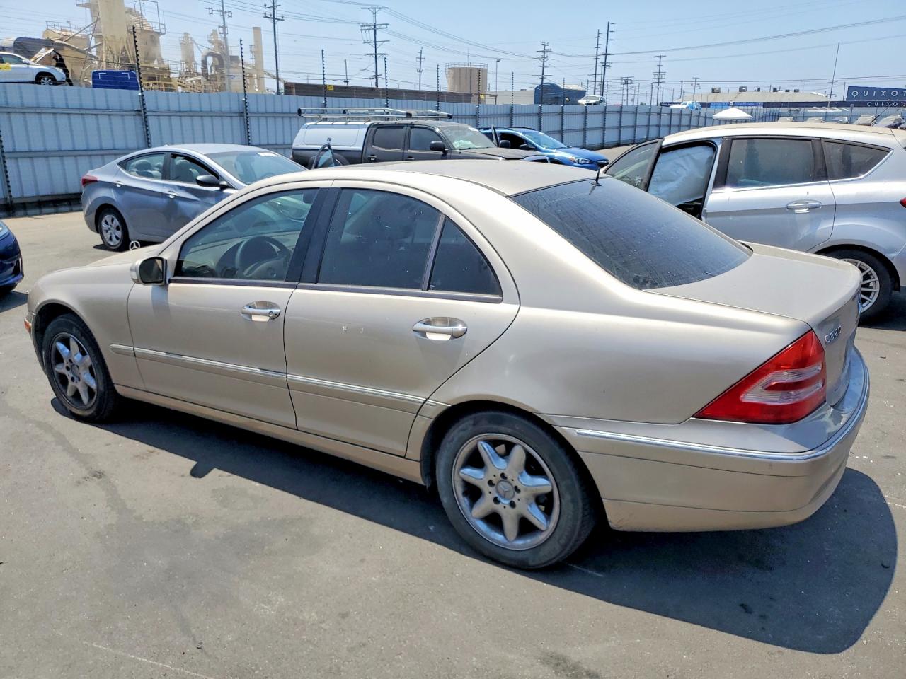 2001 Mercedes-benz C 320 Tan vin: WDBRF64J01F018412