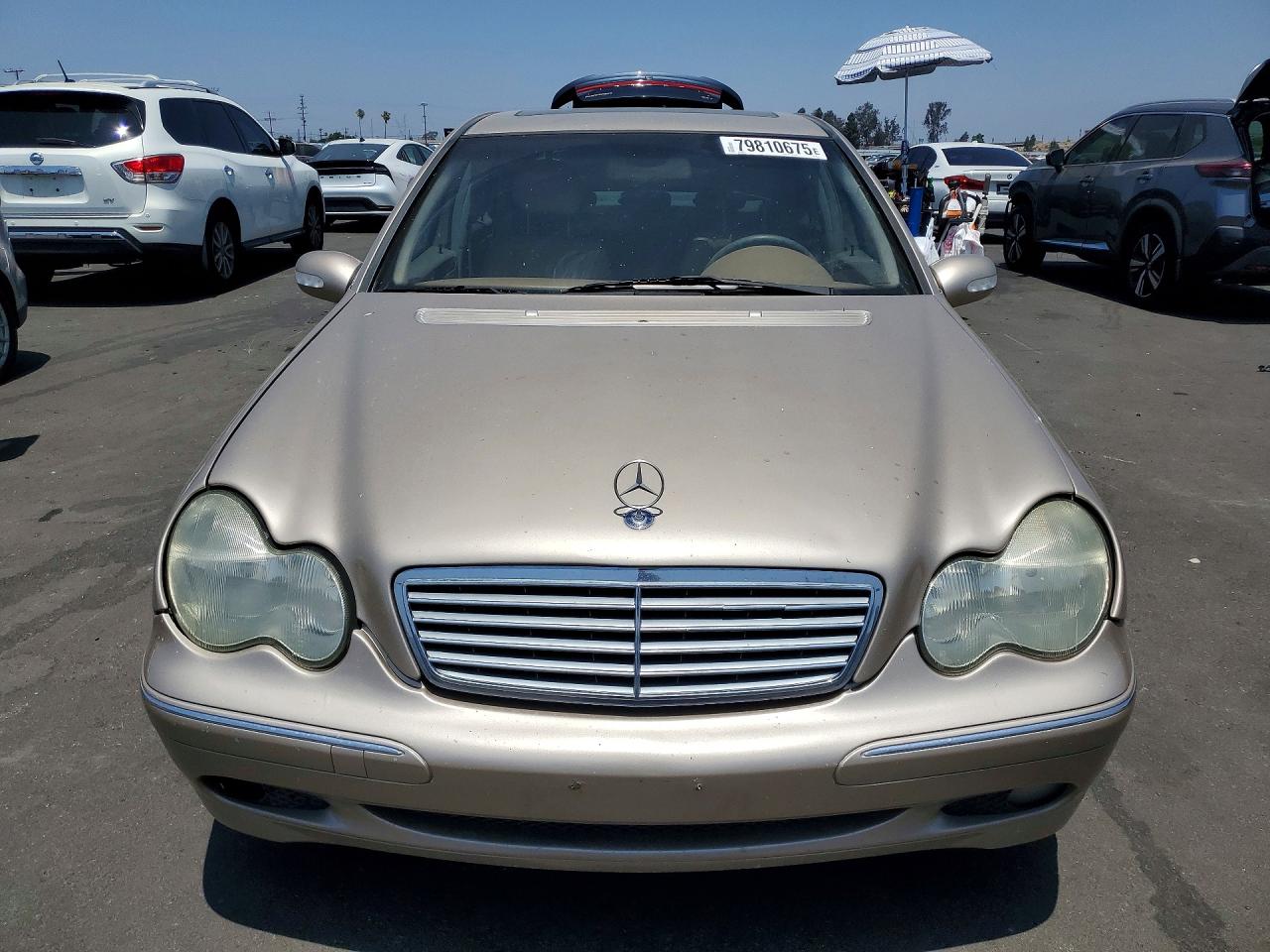 2001 Mercedes-benz C 320 Tan vin: WDBRF64J01F018412