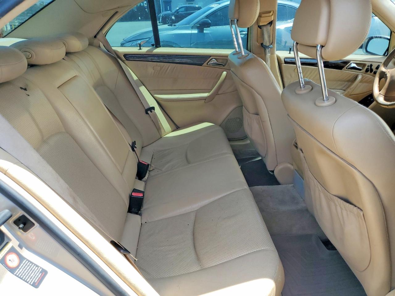 2001 Mercedes-benz C 320 Tan vin: WDBRF64J01F018412