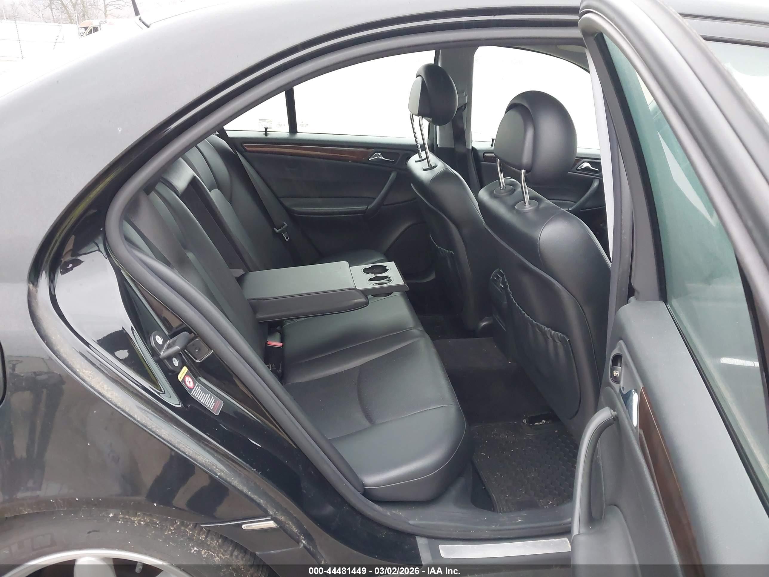 2001 Mercedes-benz C 320   Black vin: WDBRF64J01F112032