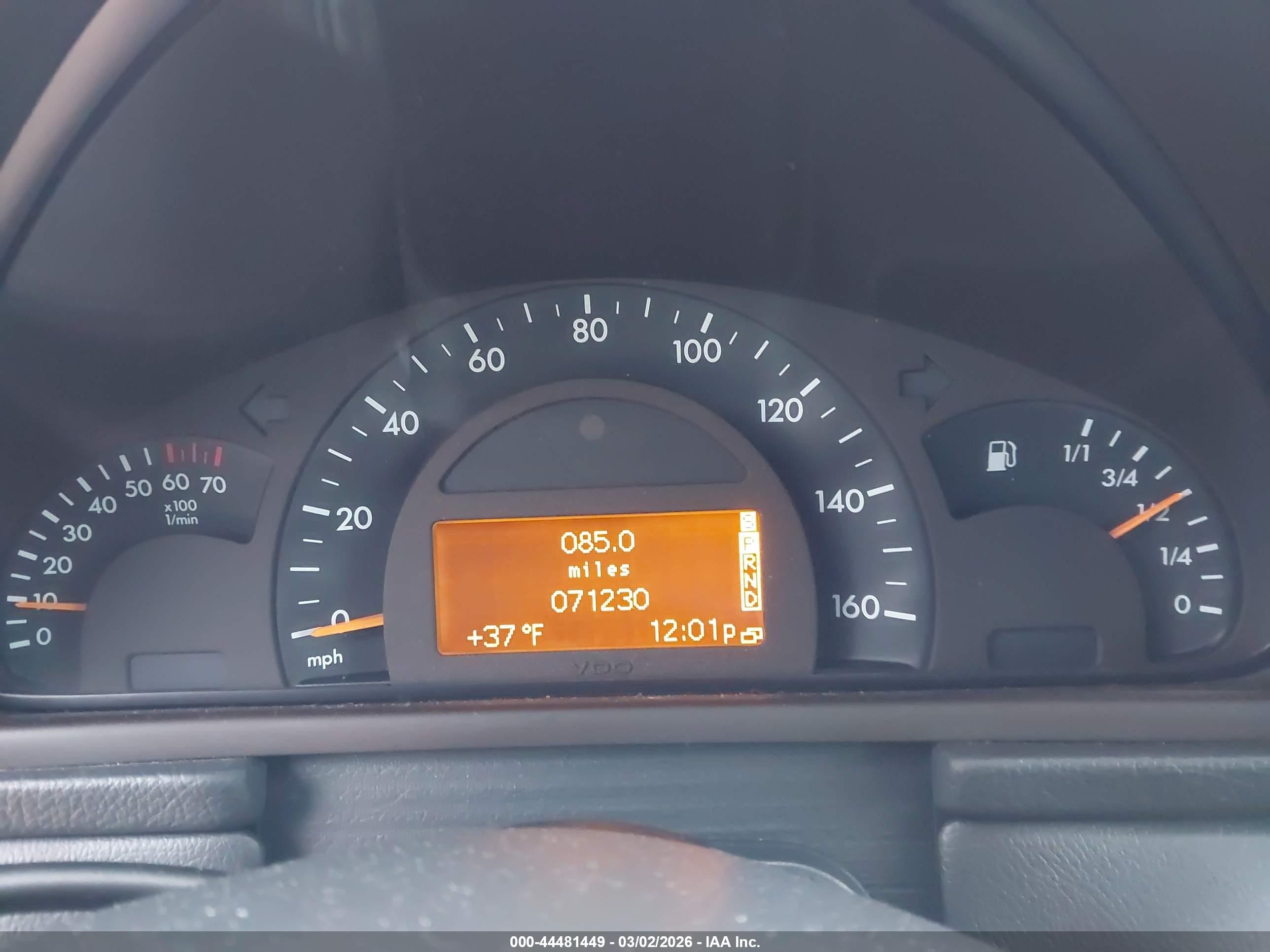 2001 Mercedes-benz C 320   Black vin: WDBRF64J01F112032