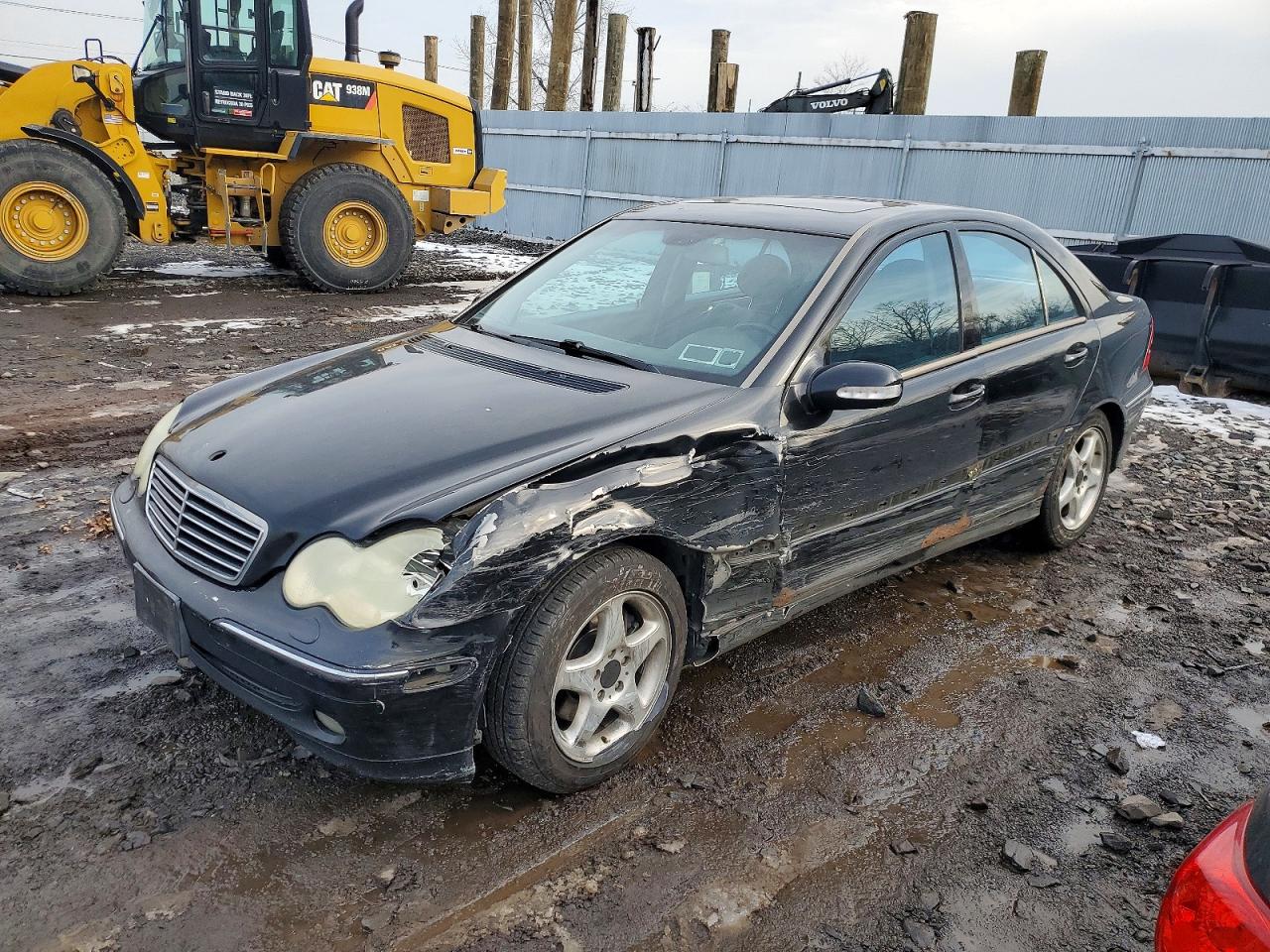 2002 Mercedes-benz C 320 Черный vin: WDBRF64J02F238182