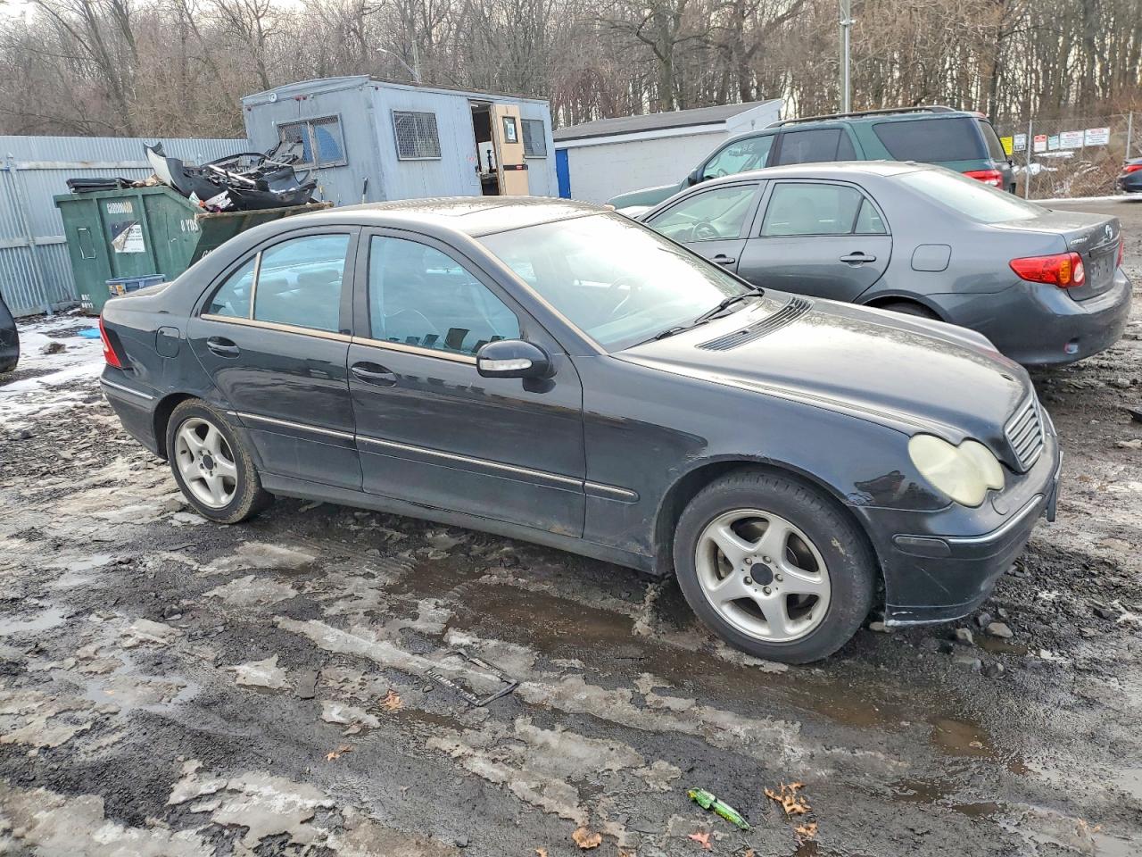 2002 Mercedes-benz C 320 Черный vin: WDBRF64J02F238182