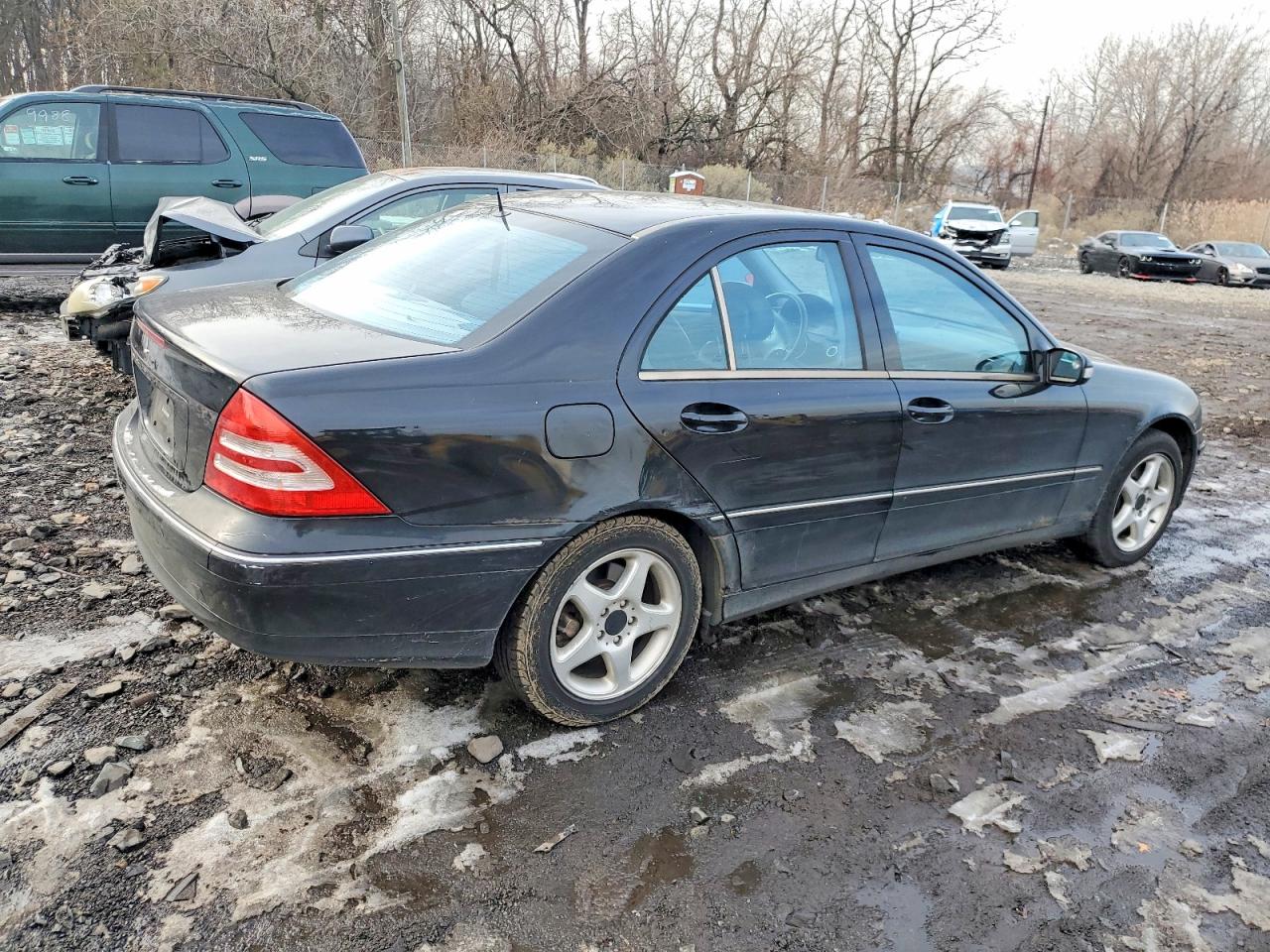2002 Mercedes-benz C 320 Черный vin: WDBRF64J02F238182