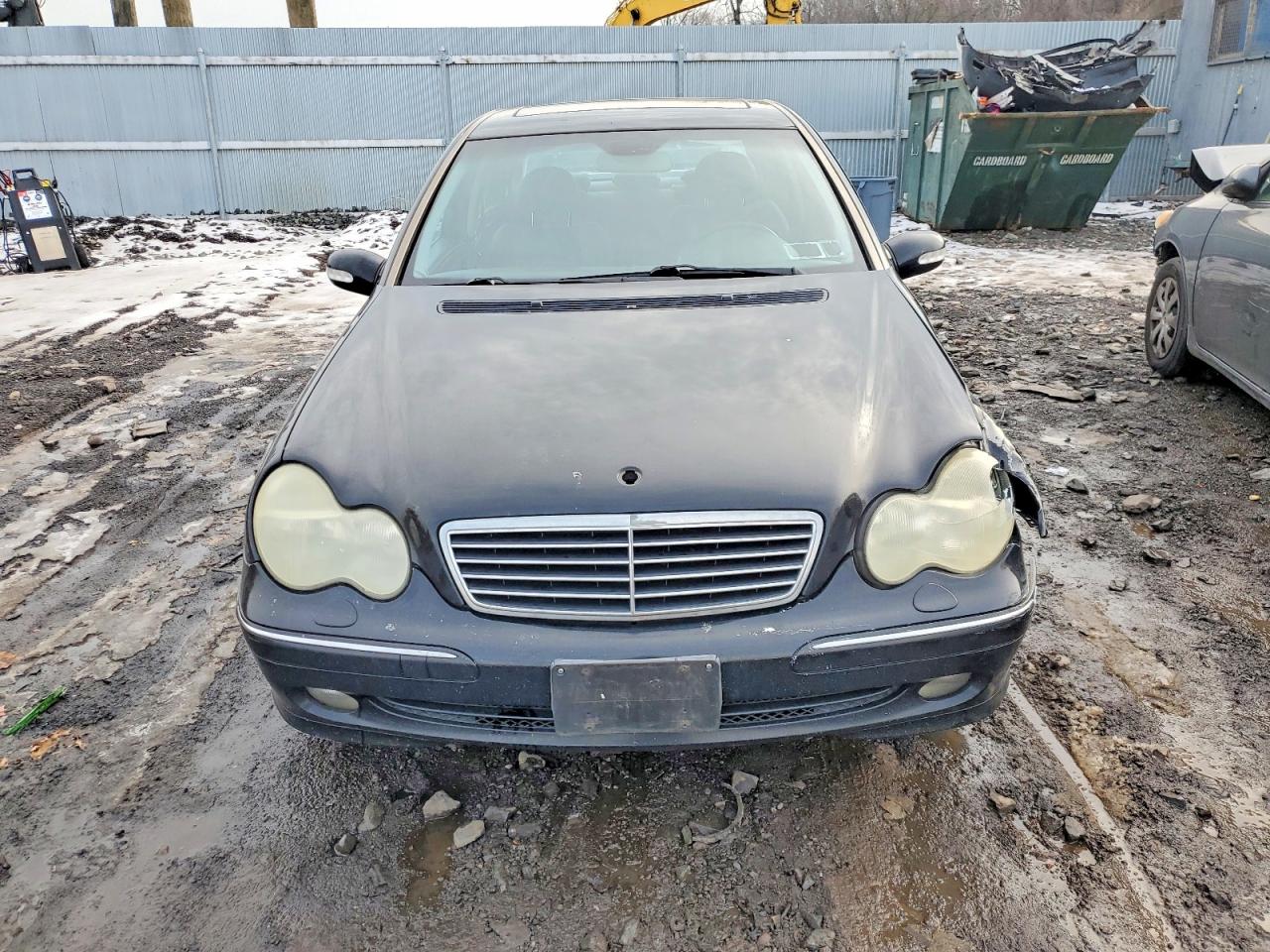 2002 Mercedes-benz C 320 Черный vin: WDBRF64J02F238182