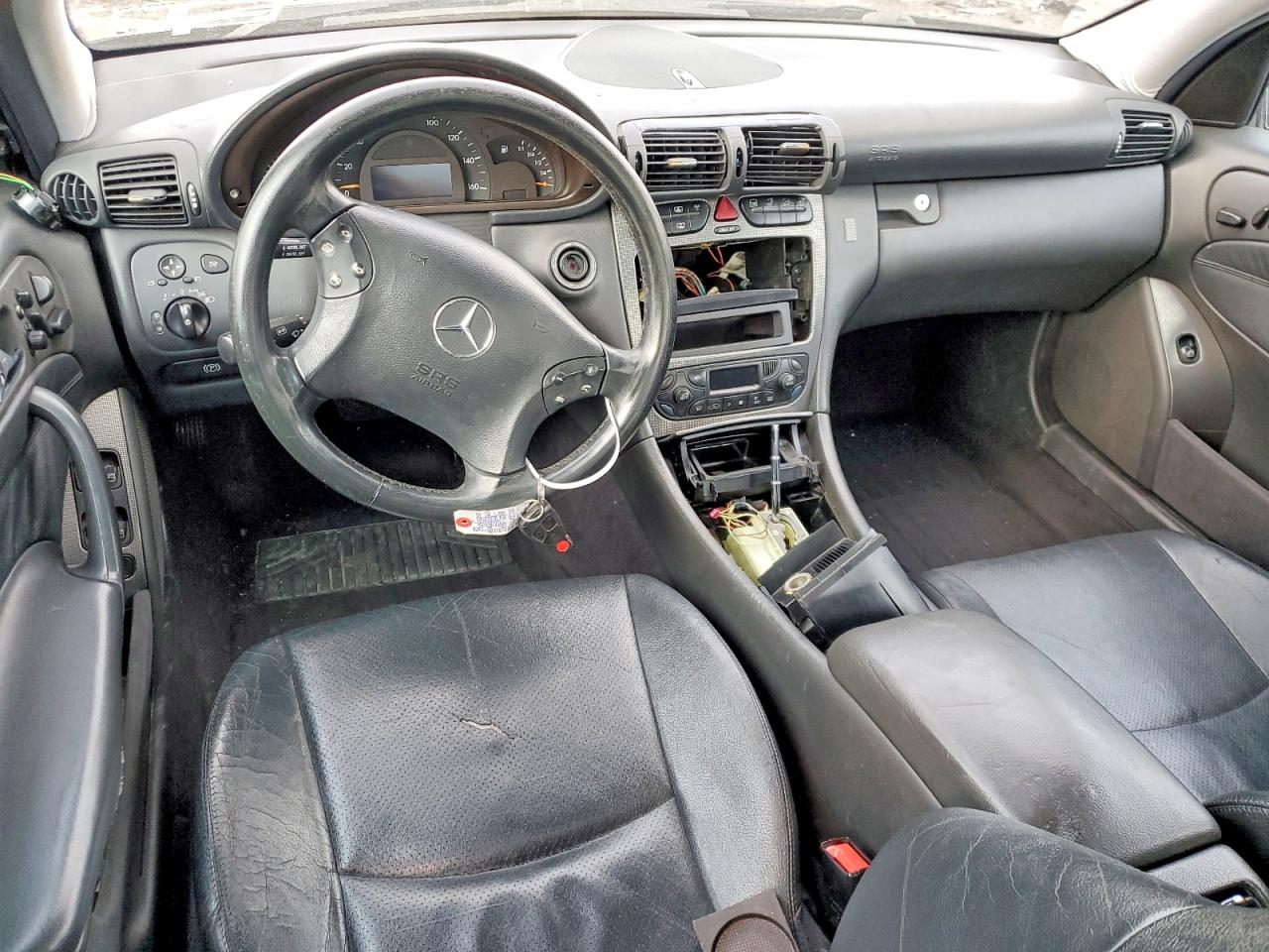 2002 Mercedes-benz C 320 Черный vin: WDBRF64J02F238182