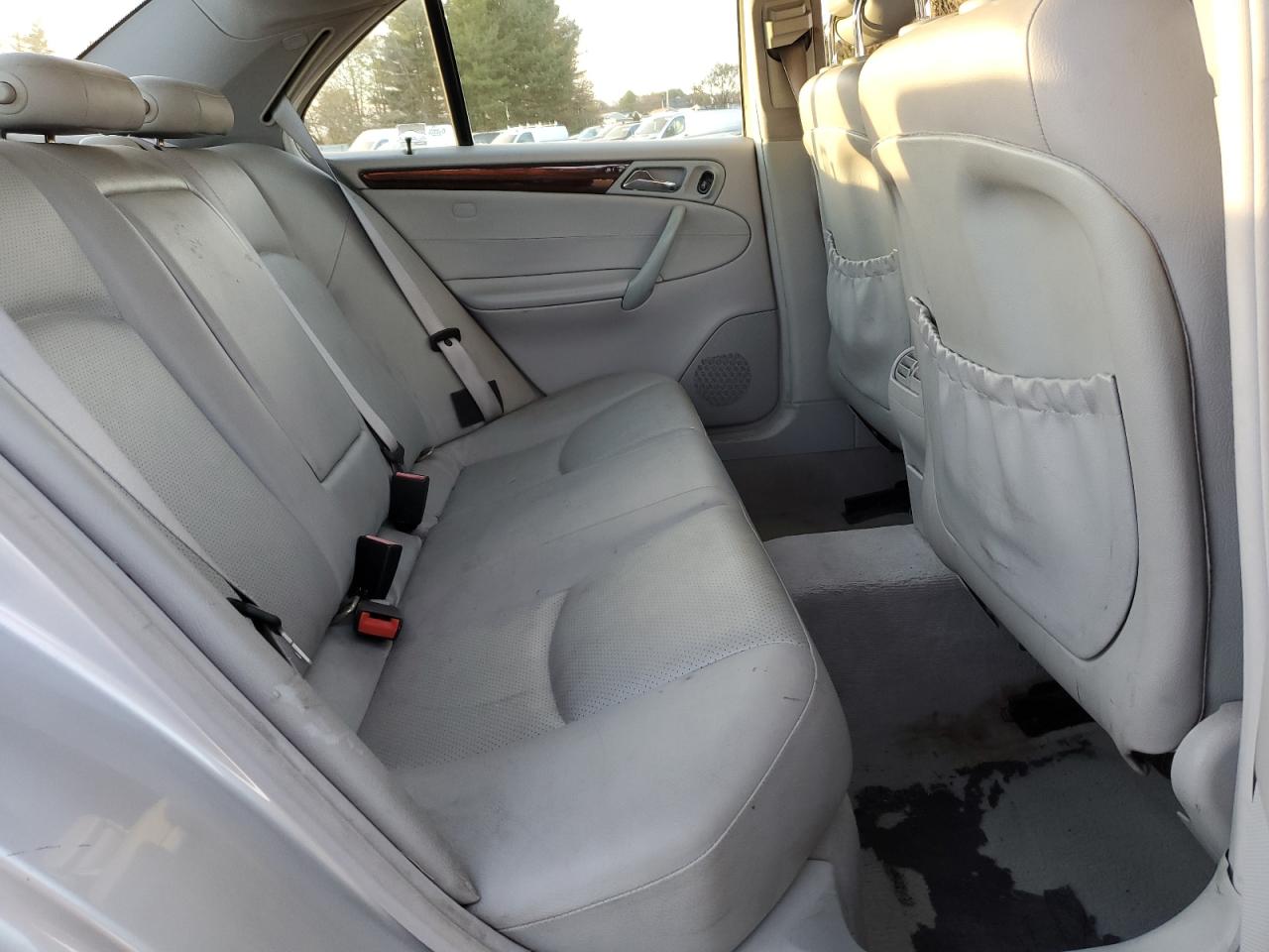 2002 Mercedes-benz C 320 Silver vin: WDBRF64J02F241566