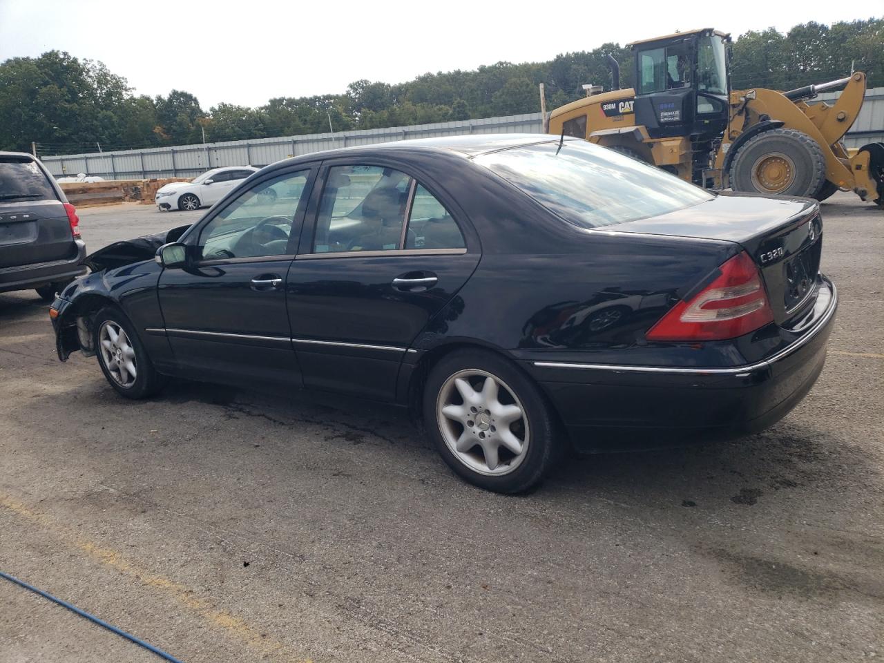 2002 Mercedes-benz C 320 Black vin: WDBRF64J02F263194