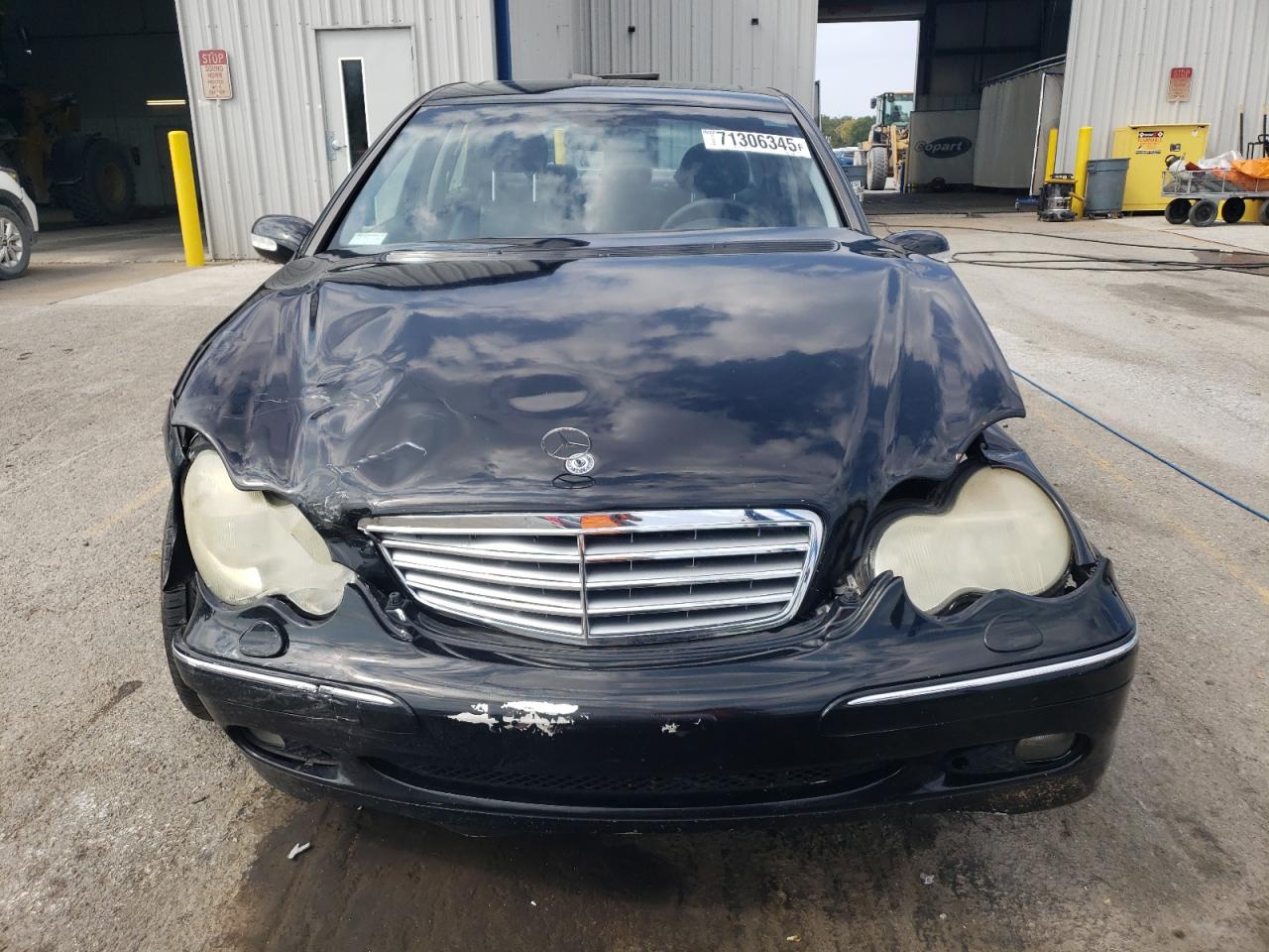 2002 Mercedes-benz C 320 Black vin: WDBRF64J02F263194
