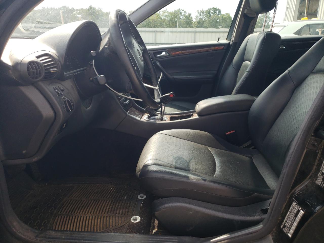 2002 Mercedes-benz C 320 Black vin: WDBRF64J02F263194