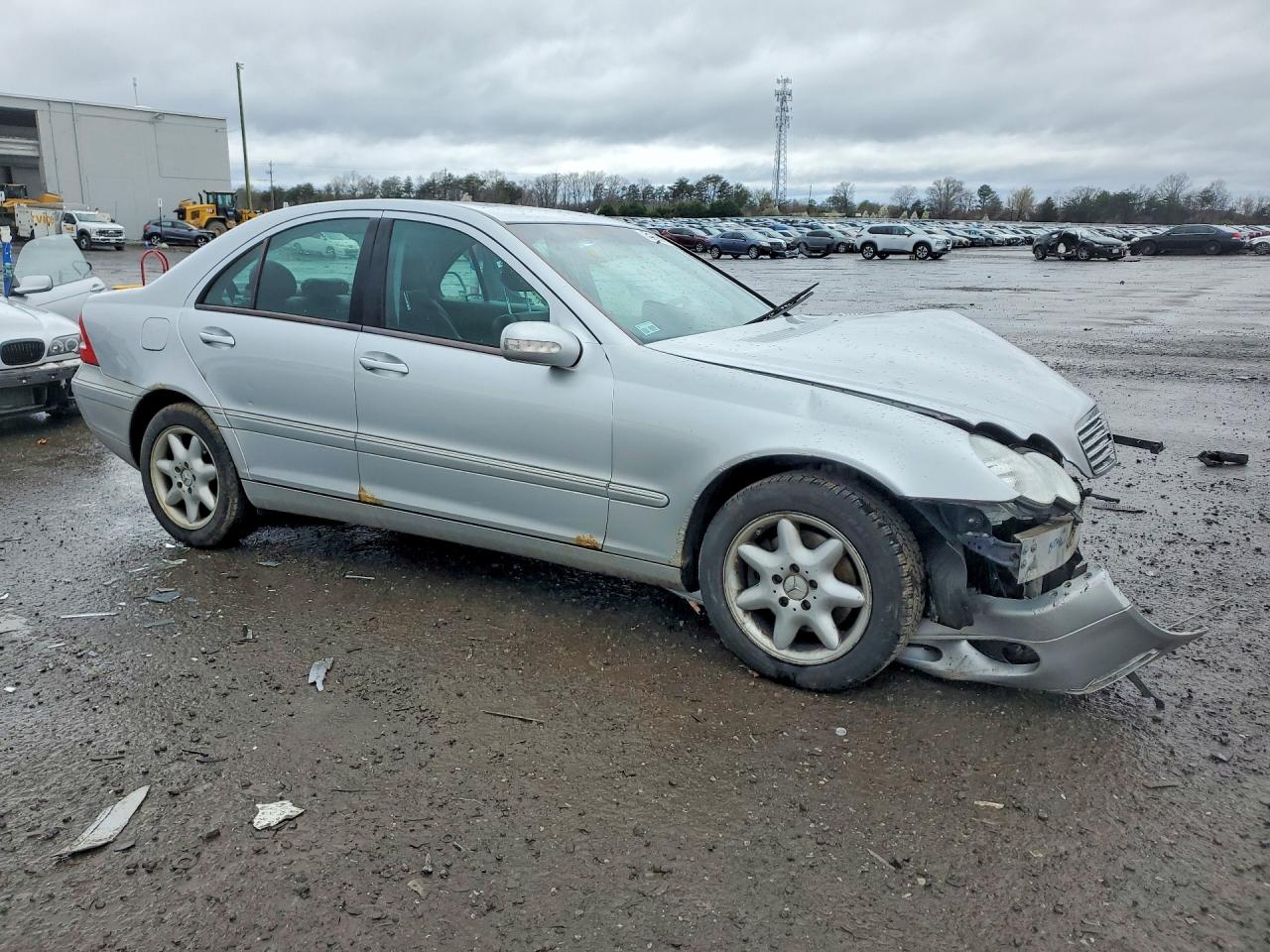 2003 Mercedes-benz C 320 Gray vin: WDBRF64J03F326506