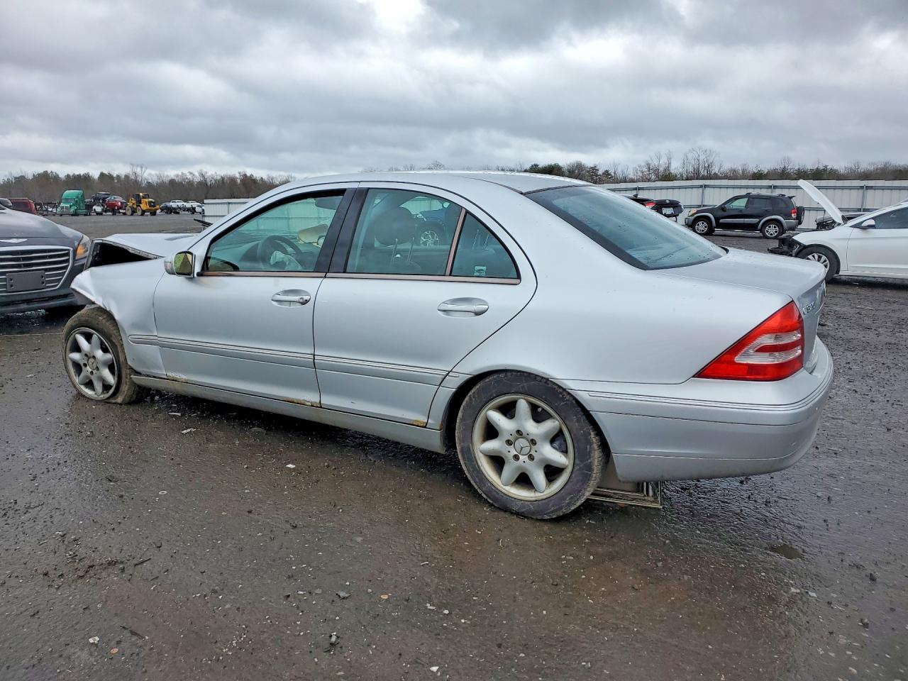 2003 Mercedes-benz C 320 Gray vin: WDBRF64J03F326506