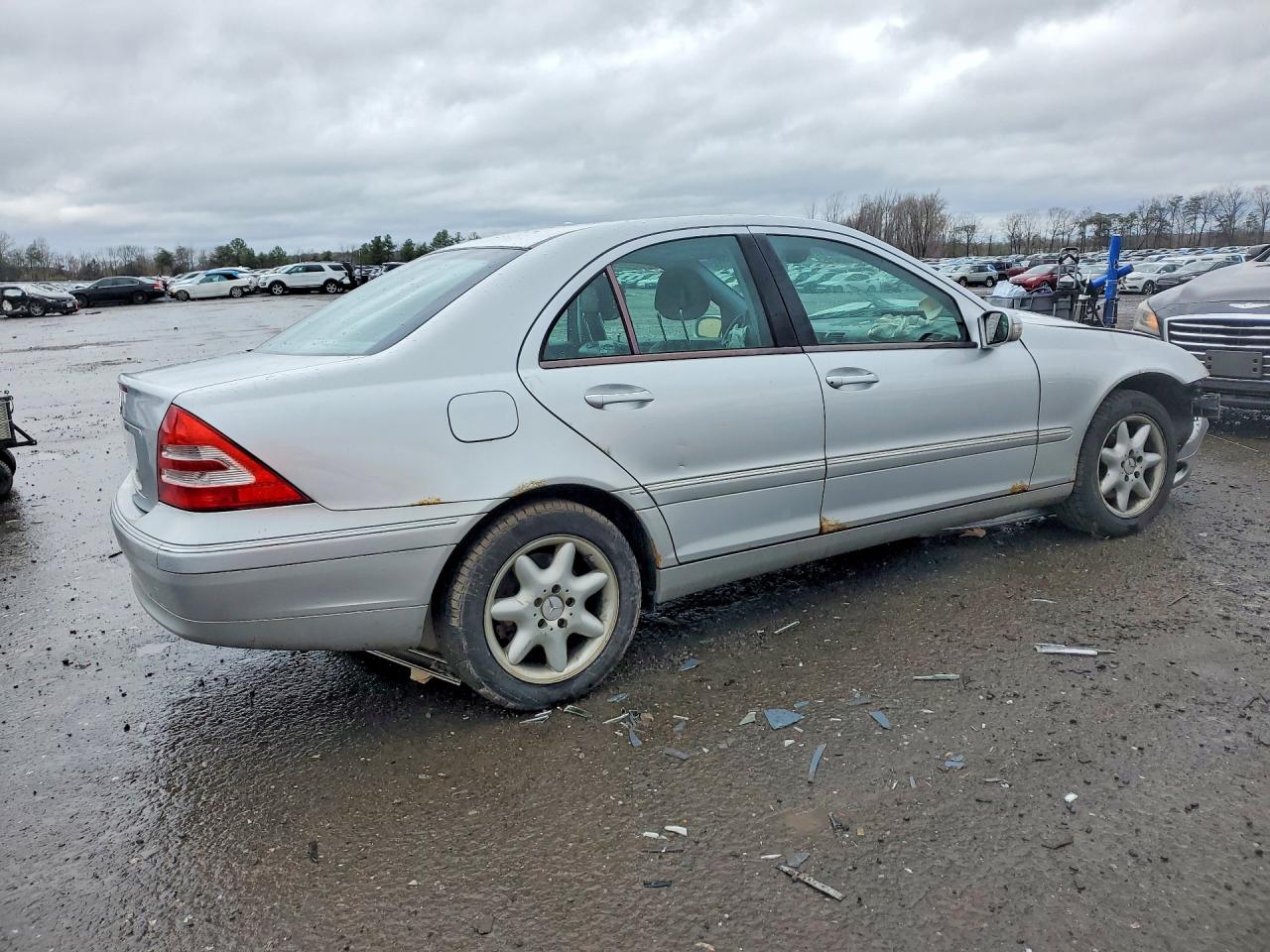 2003 Mercedes-benz C 320 Gray vin: WDBRF64J03F326506