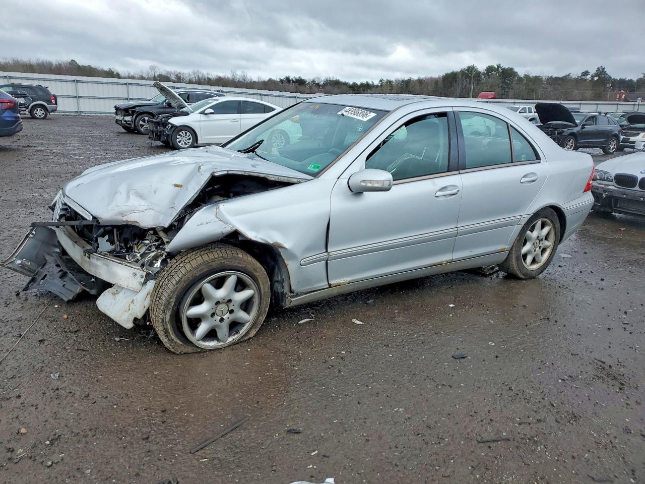 2003 Mercedes-benz C 320 Gray vin: WDBRF64J03F326506