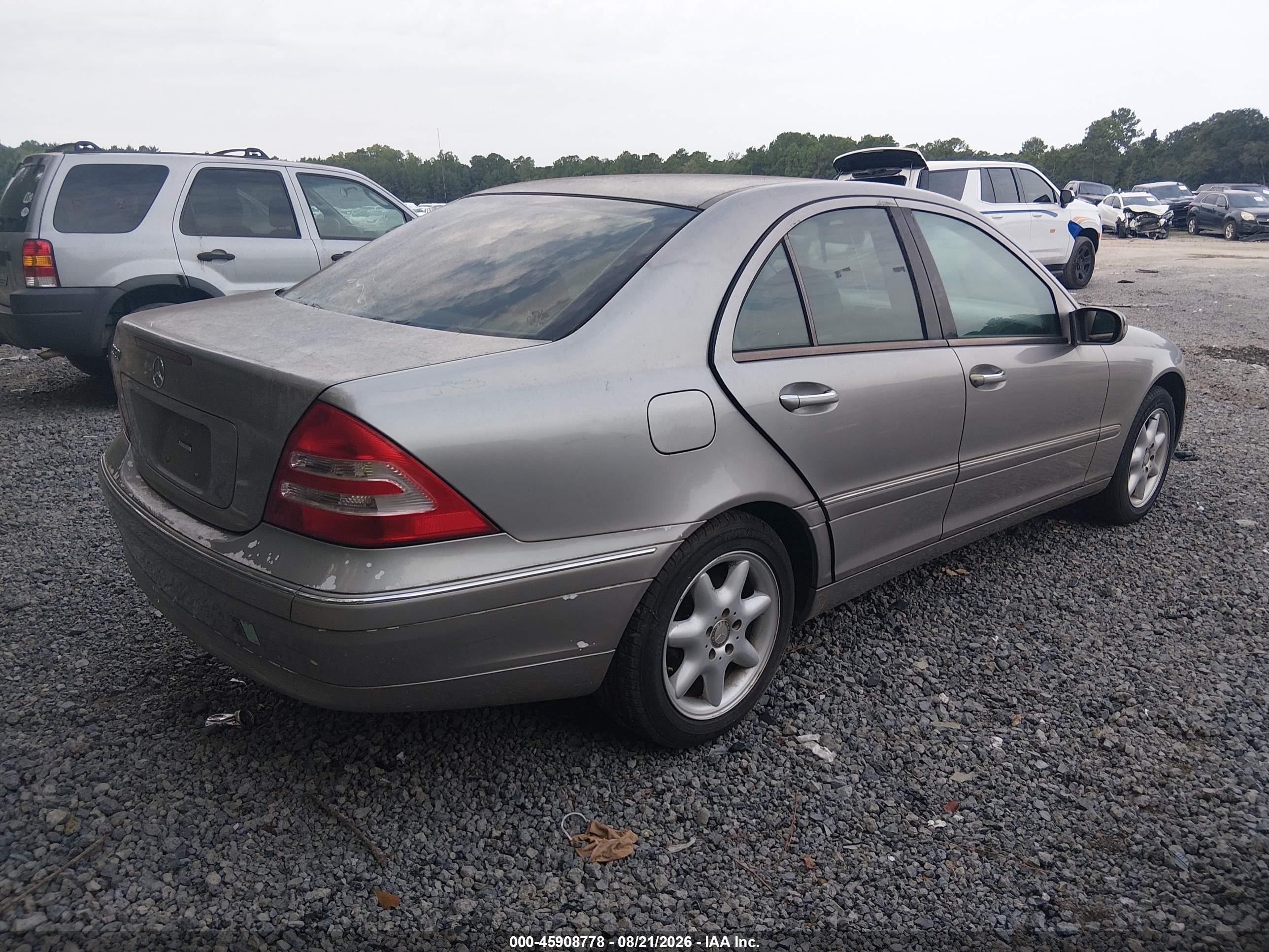 2003 Mercedes-benz C 320 Sport Gold vin: WDBRF64J03F338574