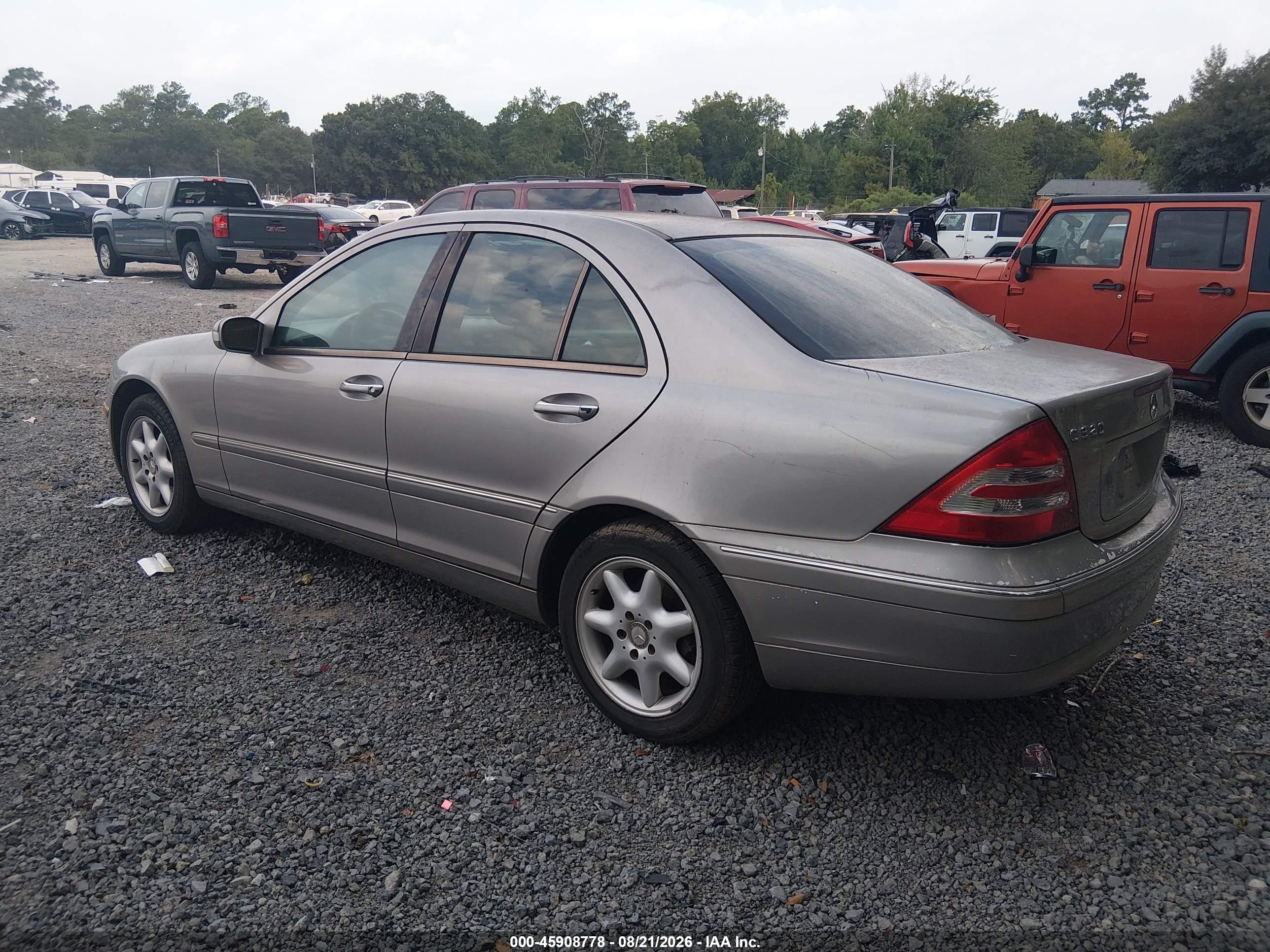 2003 Mercedes-benz C 320 Sport Gold vin: WDBRF64J03F338574