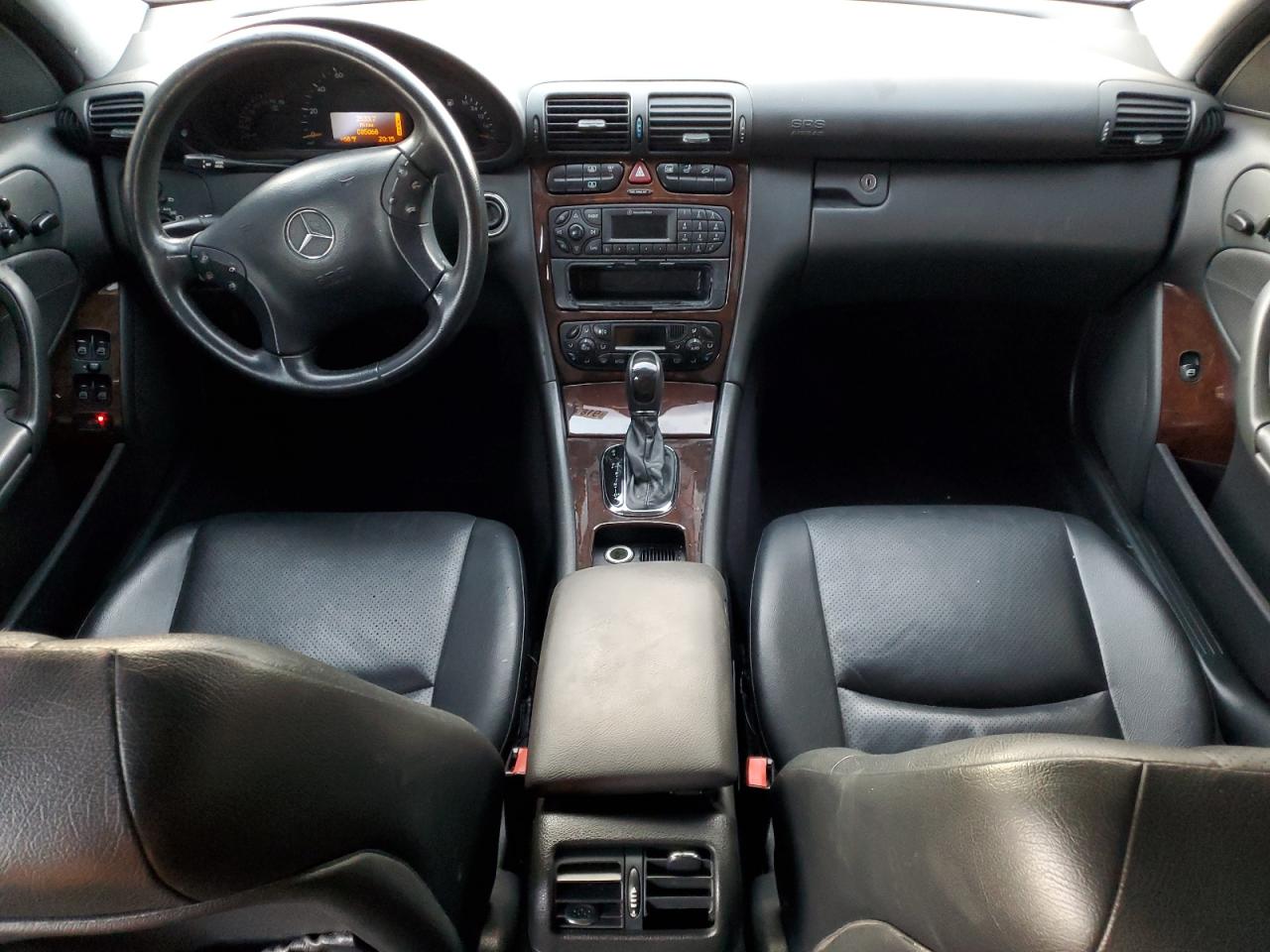 2004 Mercedes-benz C 320 Silver vin: WDBRF64J04F466377
