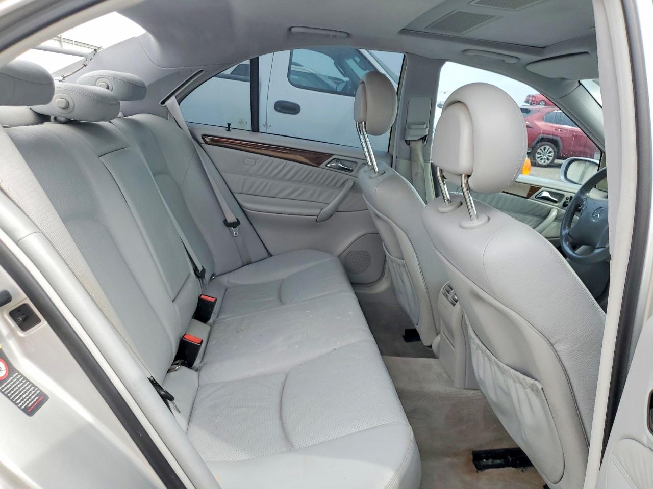 2001 Mercedes-benz C 320 Silver vin: WDBRF64J11F046266