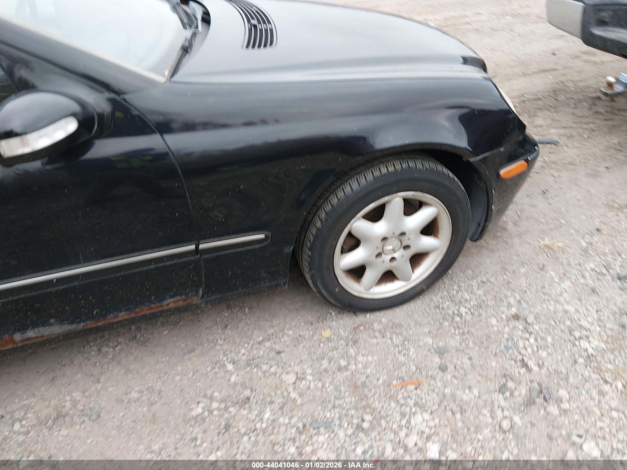 2001 Mercedes-benz C 320   Black vin: WDBRF64J11F080322