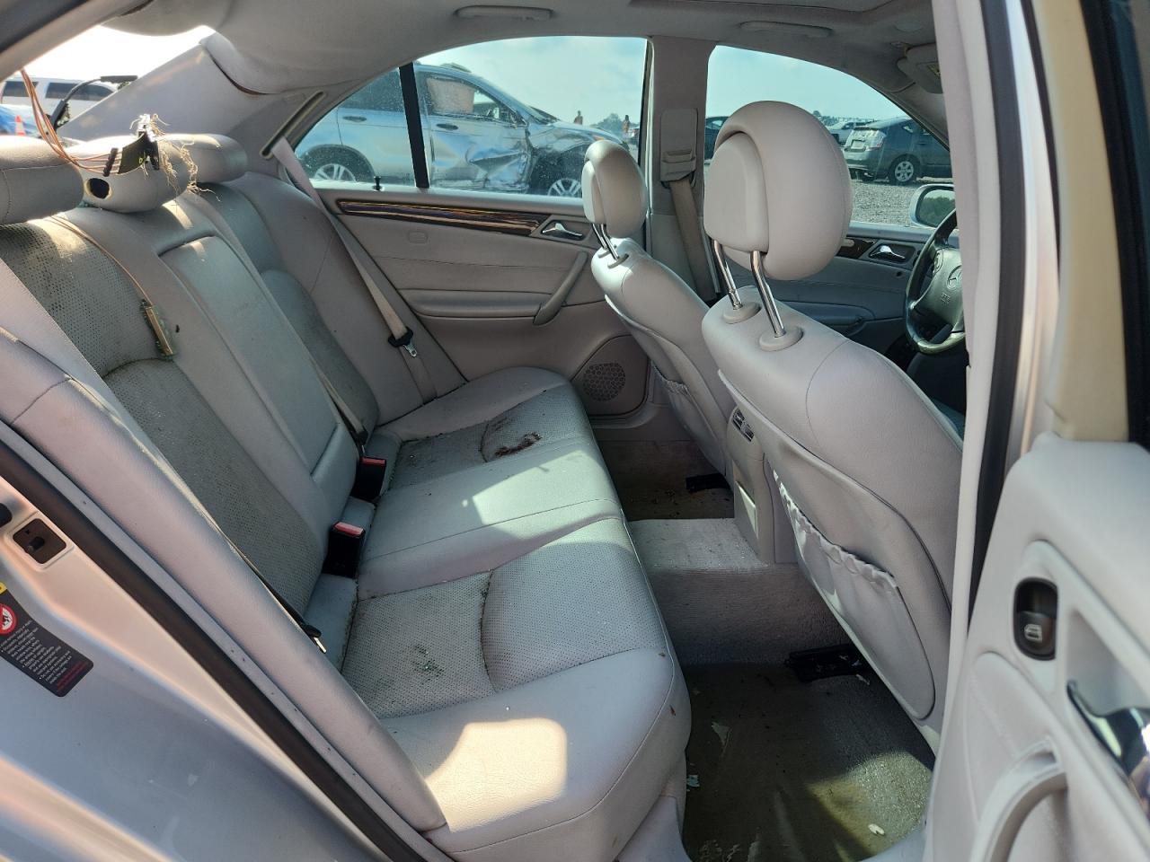 2002 Mercedes-benz C 320 Silver vin: WDBRF64J12E002047