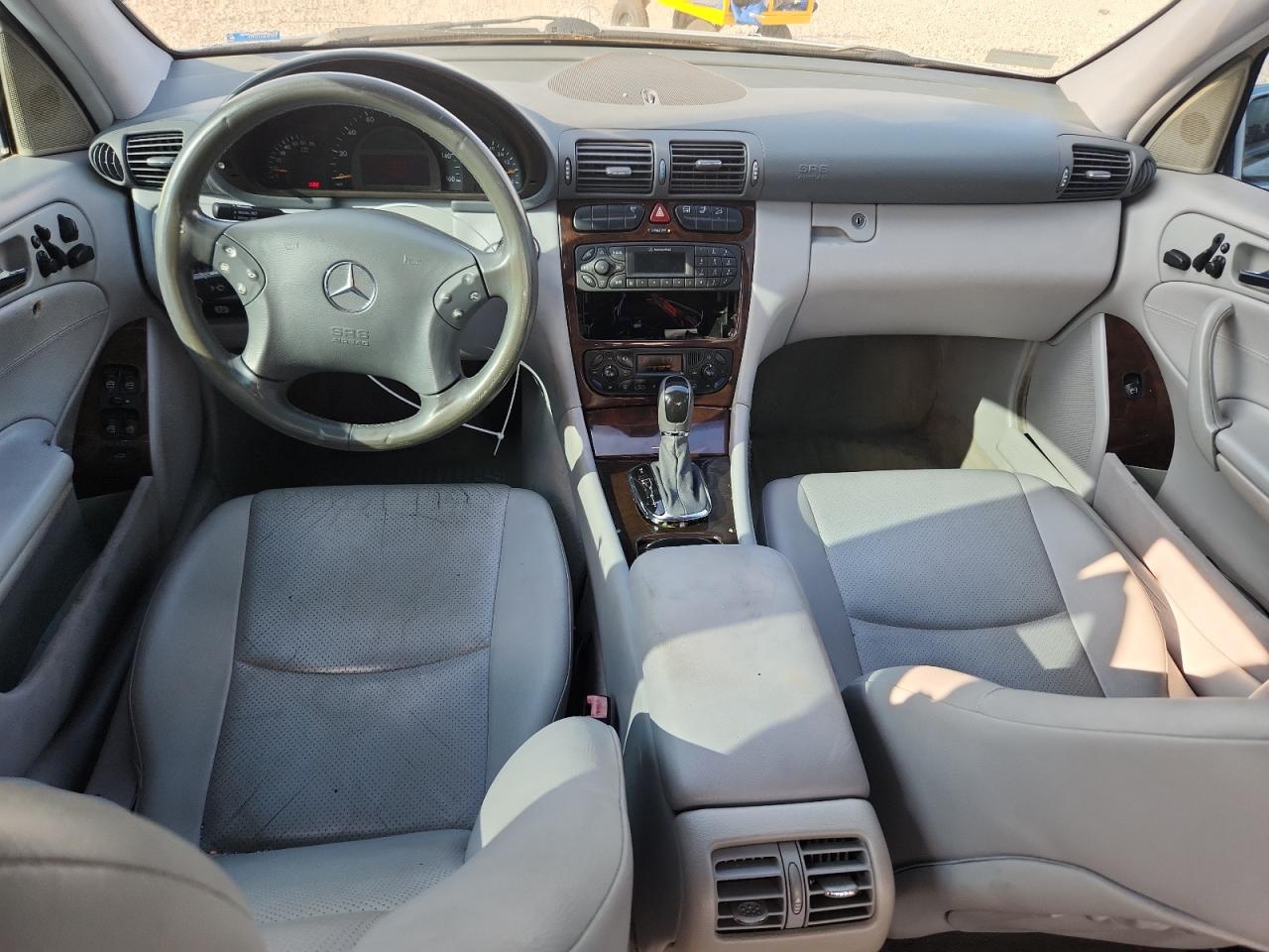 2002 Mercedes-benz C 320 Silver vin: WDBRF64J12E002047