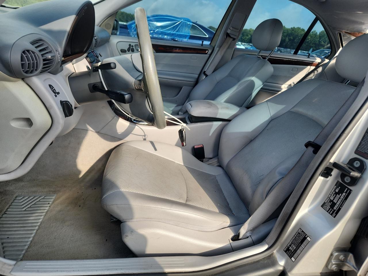 2002 Mercedes-benz C 320 Silver vin: WDBRF64J12E002047