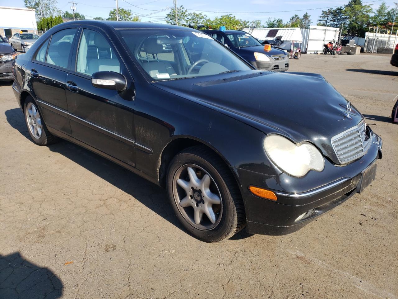 2003 Mercedes-benz C 320 Black vin: WDBRF64J13F309827