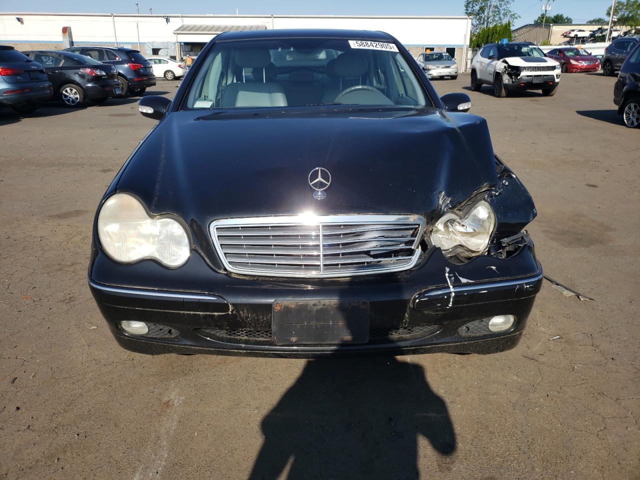 2003 Mercedes-benz C 320 Black vin: WDBRF64J13F309827