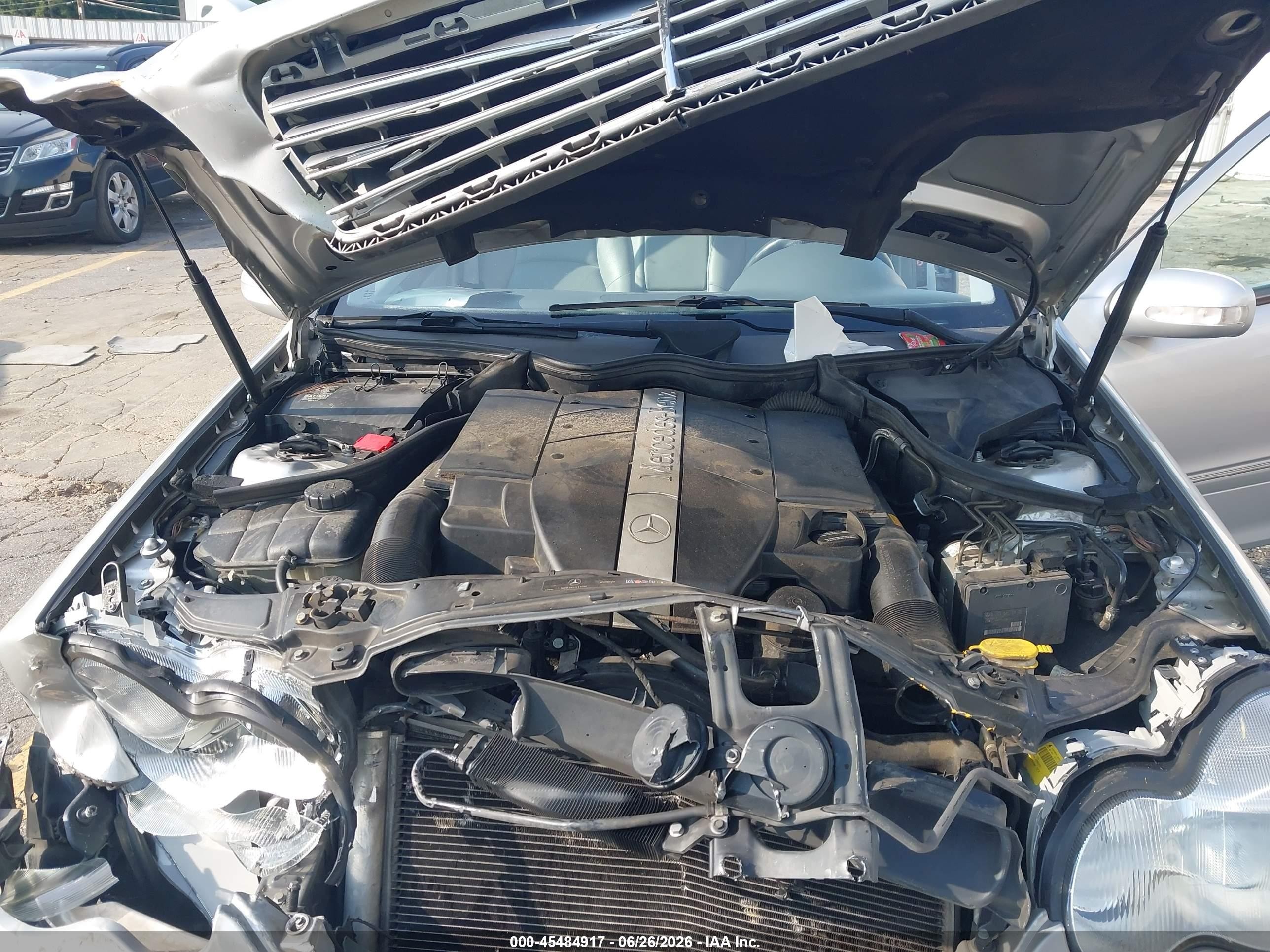 2003 Mercedes-benz C 320 Sport Silver vin: WDBRF64J13F335537