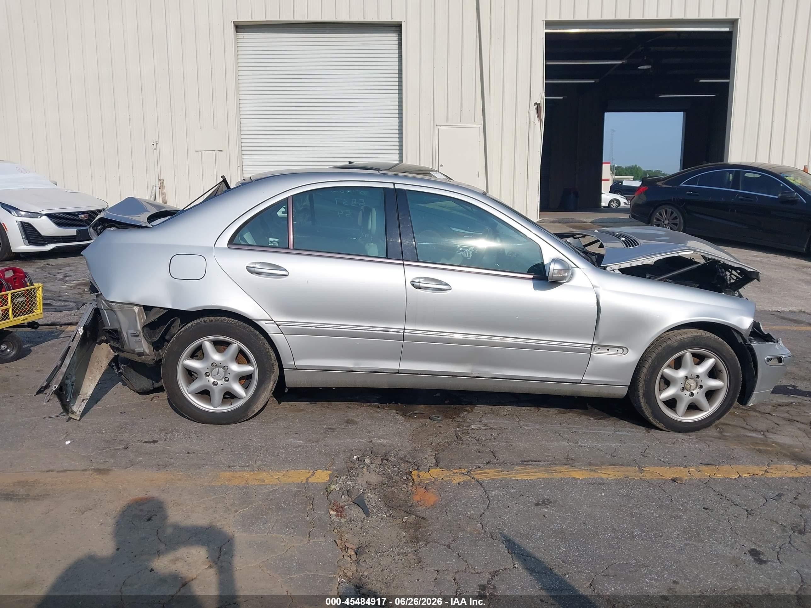 2003 Mercedes-benz C 320 Sport Silver vin: WDBRF64J13F335537
