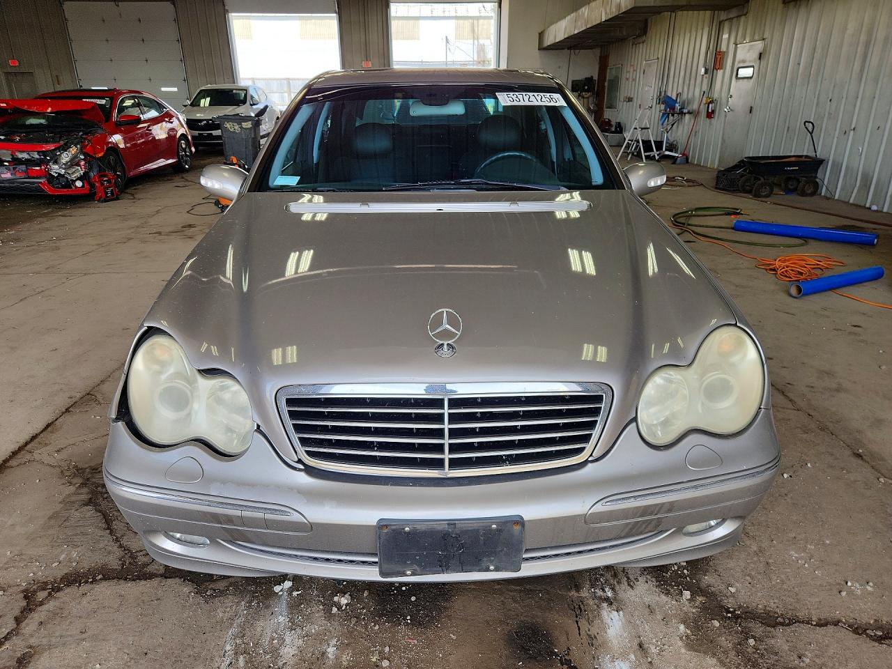 2003 Mercedes-benz C 320 Silver vin: WDBRF64J13F426503