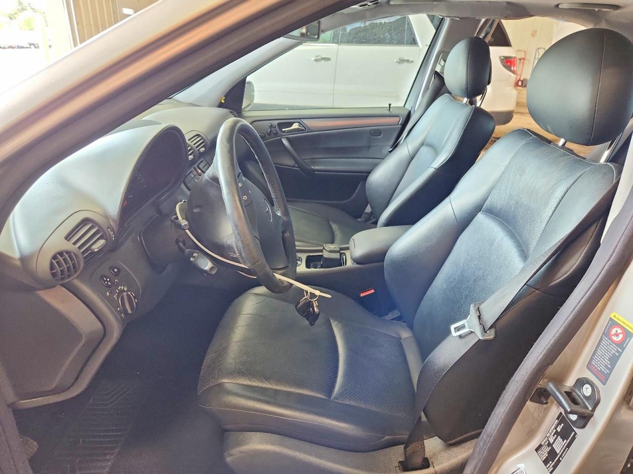 2003 Mercedes-benz C 320 Silver vin: WDBRF64J13F426503