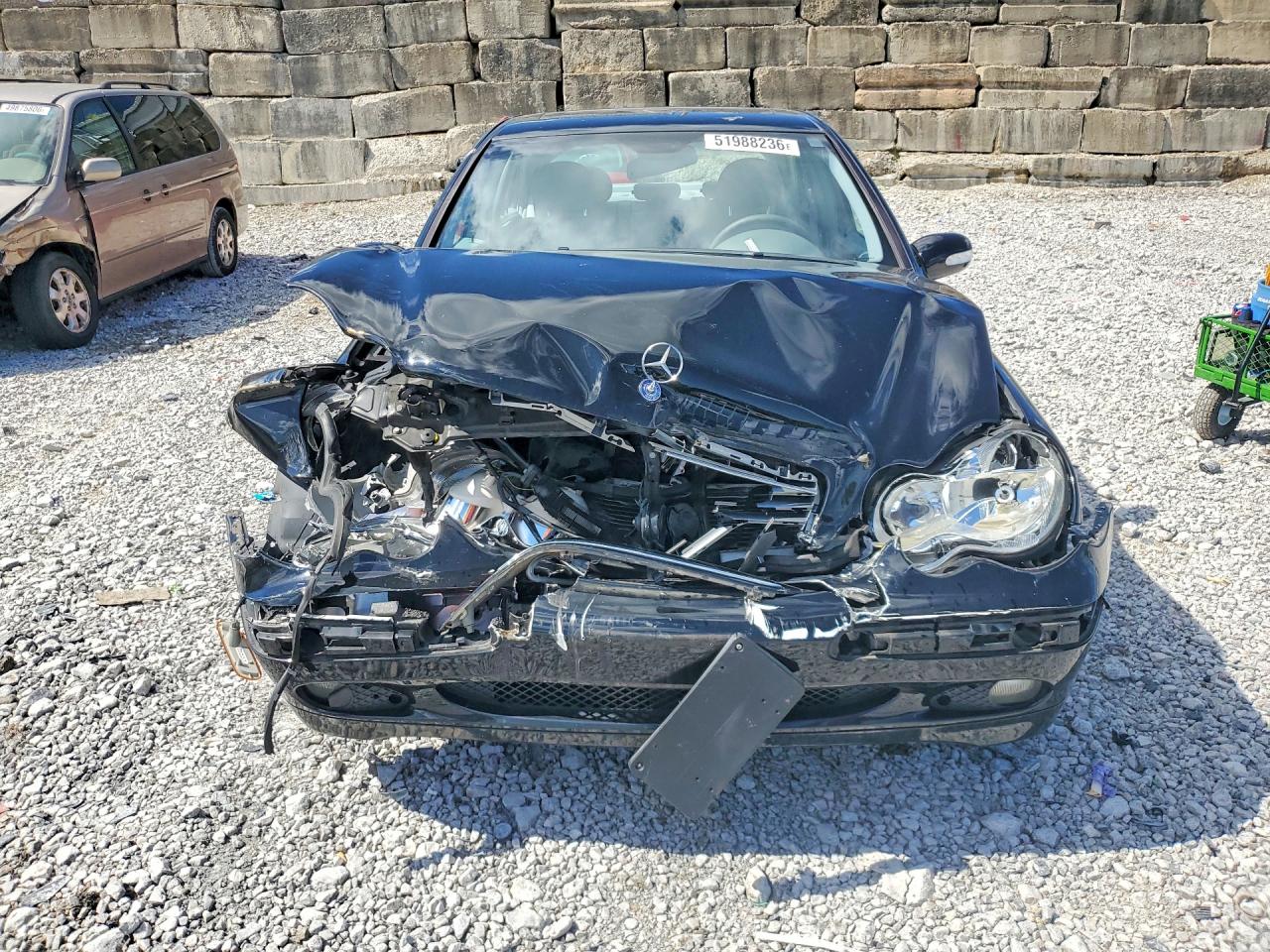 2002 Mercedes-benz C 320 Черный vin: WDBRF64J22F219973