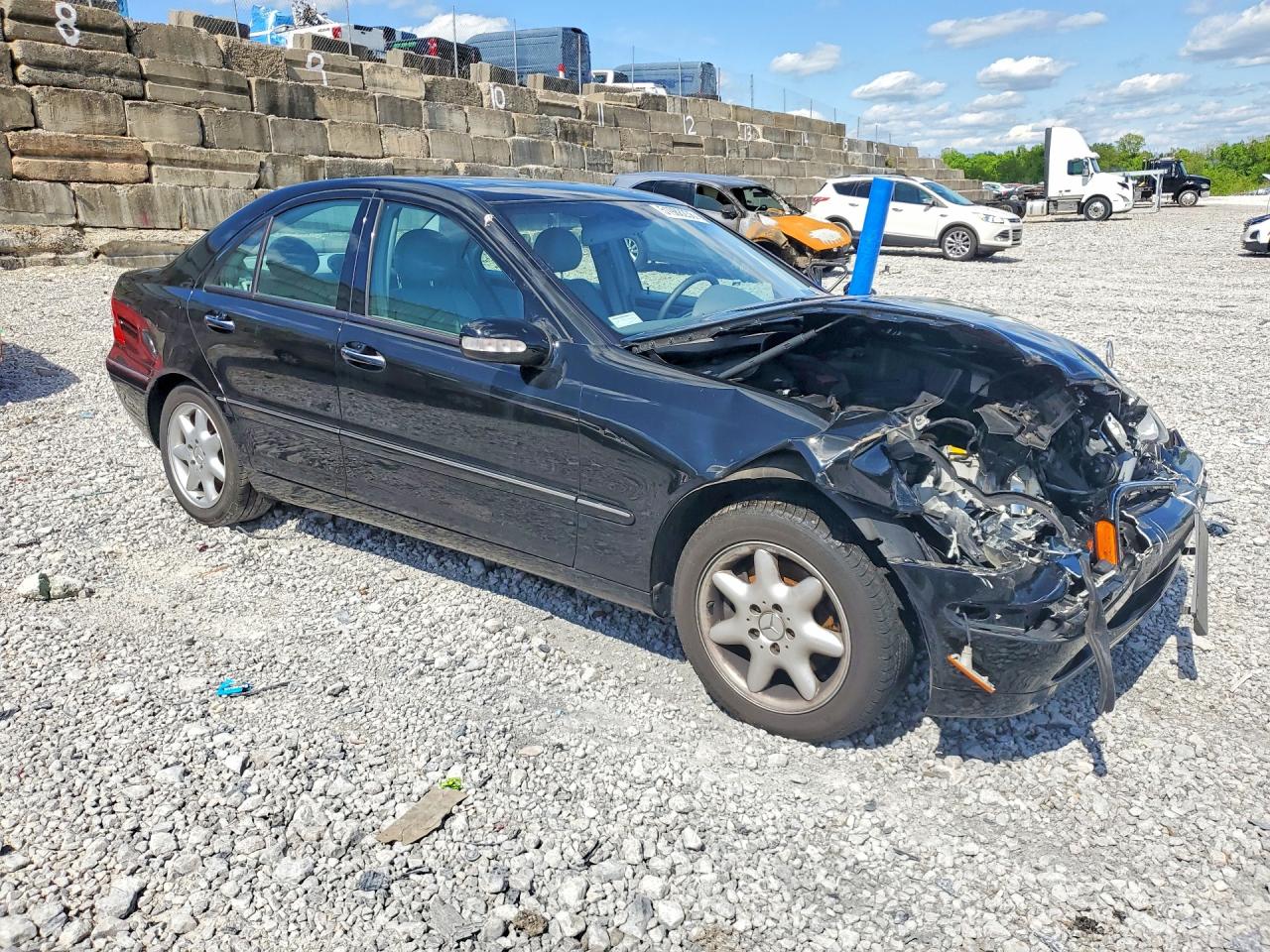 2002 Mercedes-benz C 320 Черный vin: WDBRF64J22F219973