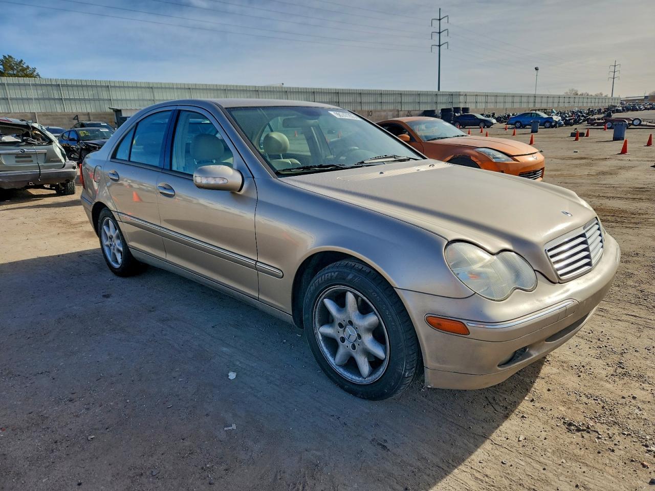 2003 Mercedes-benz C 320 Gold vin: WDBRF64J23F359572