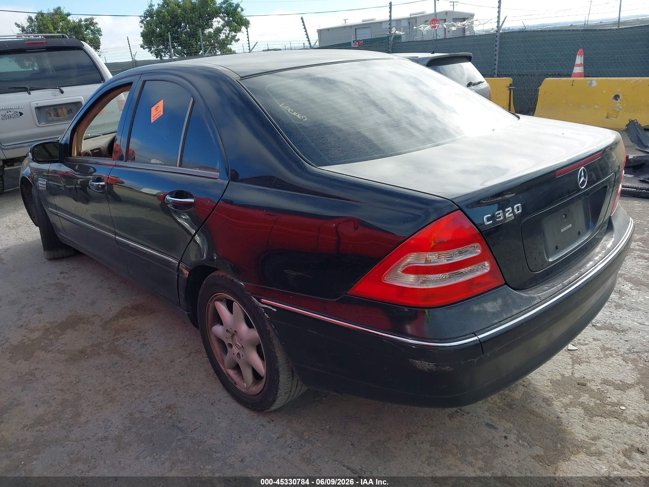 2003 Mercedes-benz C 320 Sport Черный vin: WDBRF64J23F361659