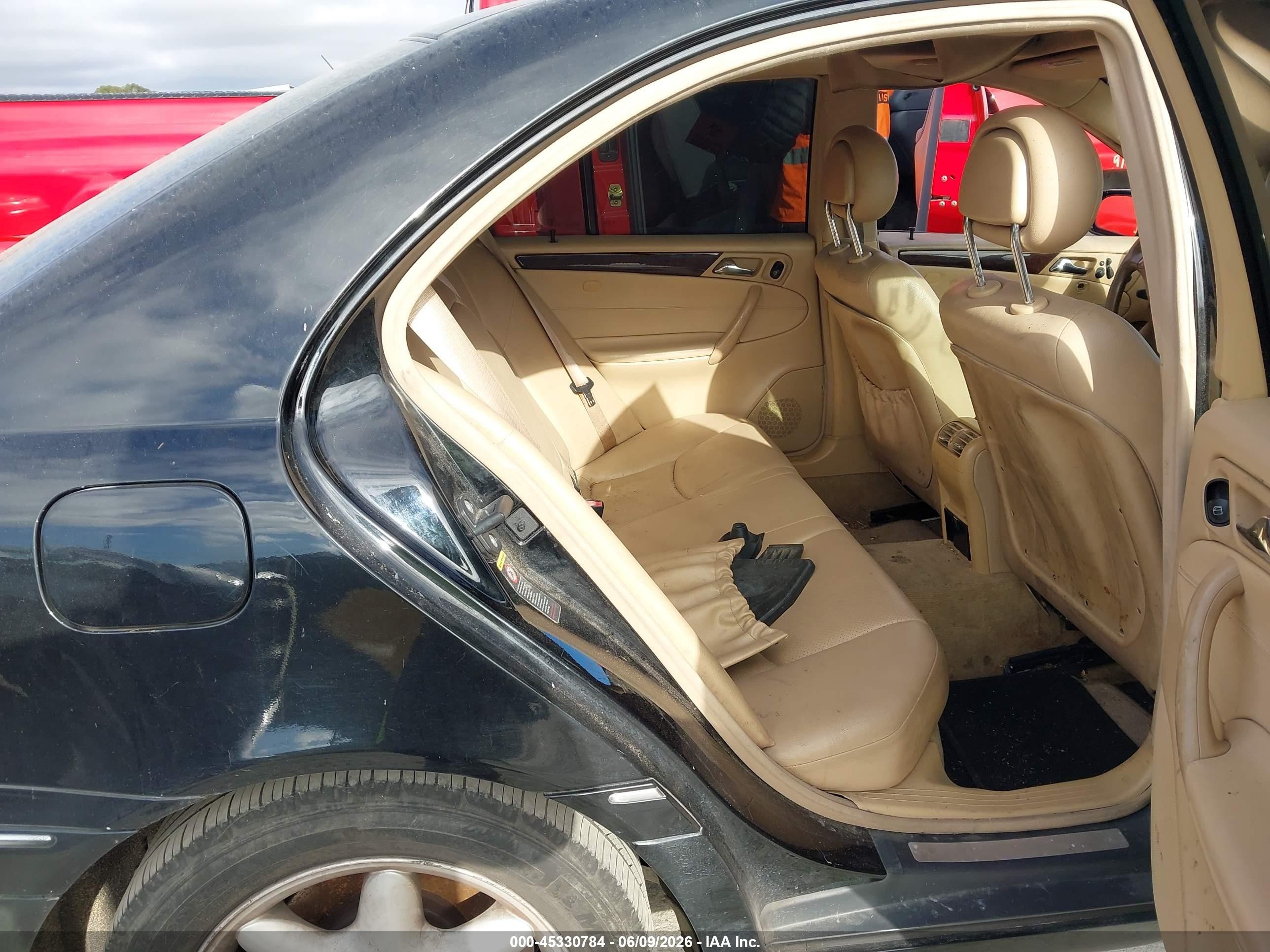 2003 Mercedes-benz C 320 Sport Черный vin: WDBRF64J23F361659