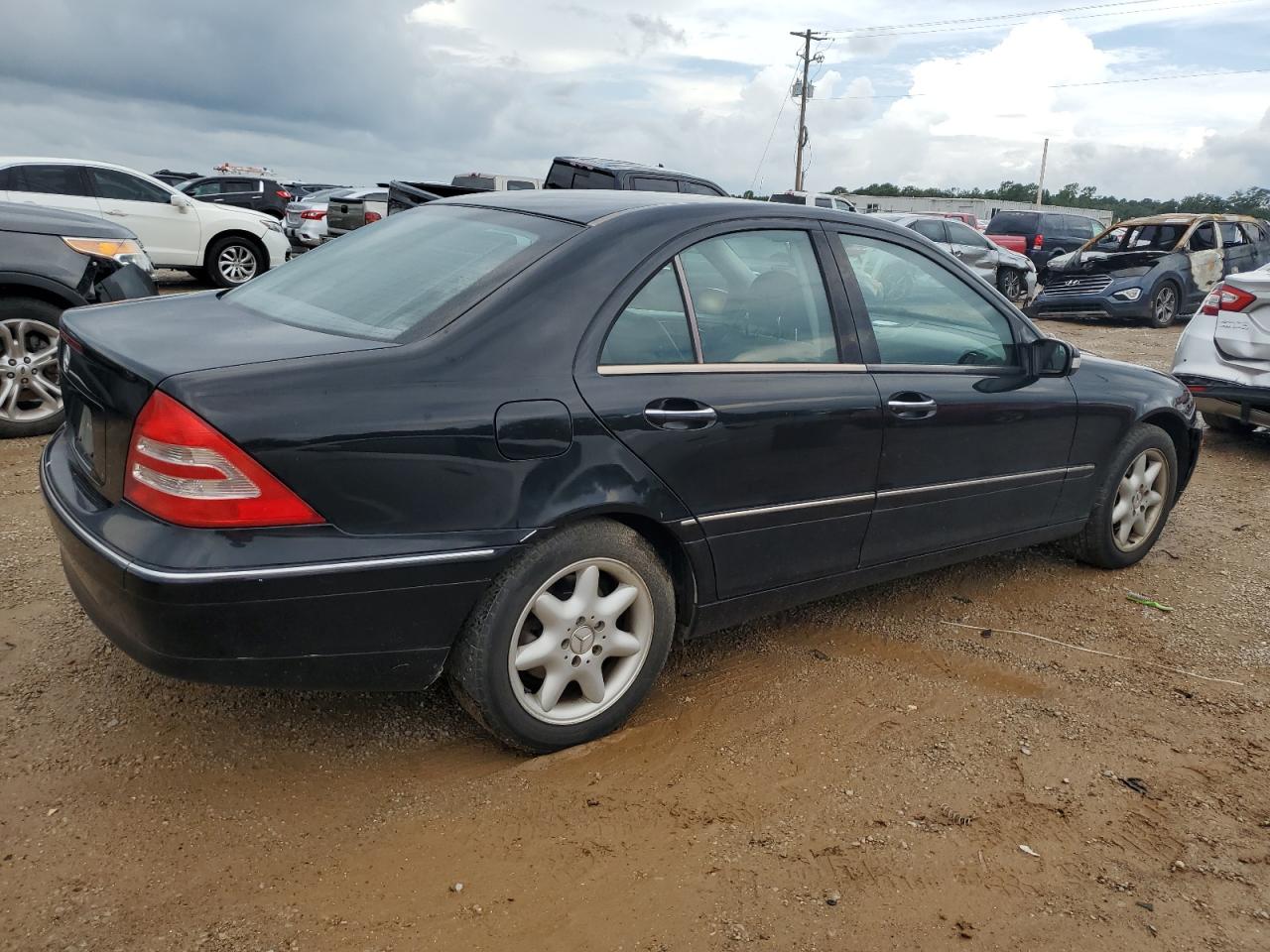 2004 Mercedes-benz C 320 Черный vin: WDBRF64J24F454036